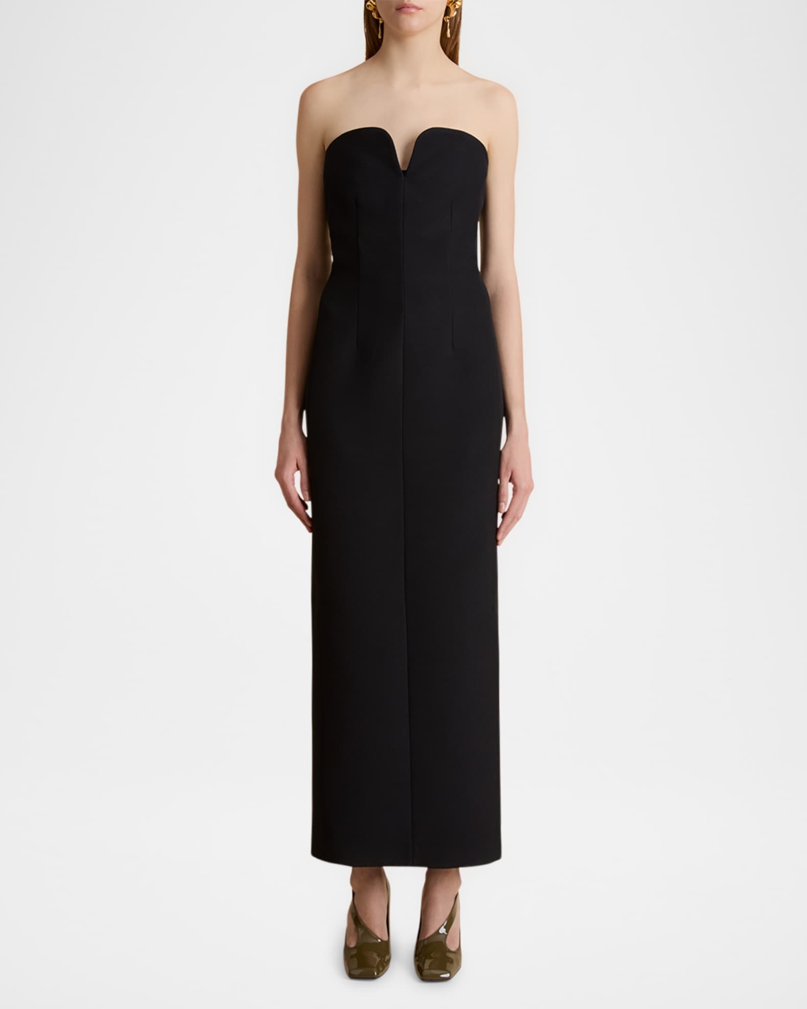 Yao Strapless Column Maxi Dress 1