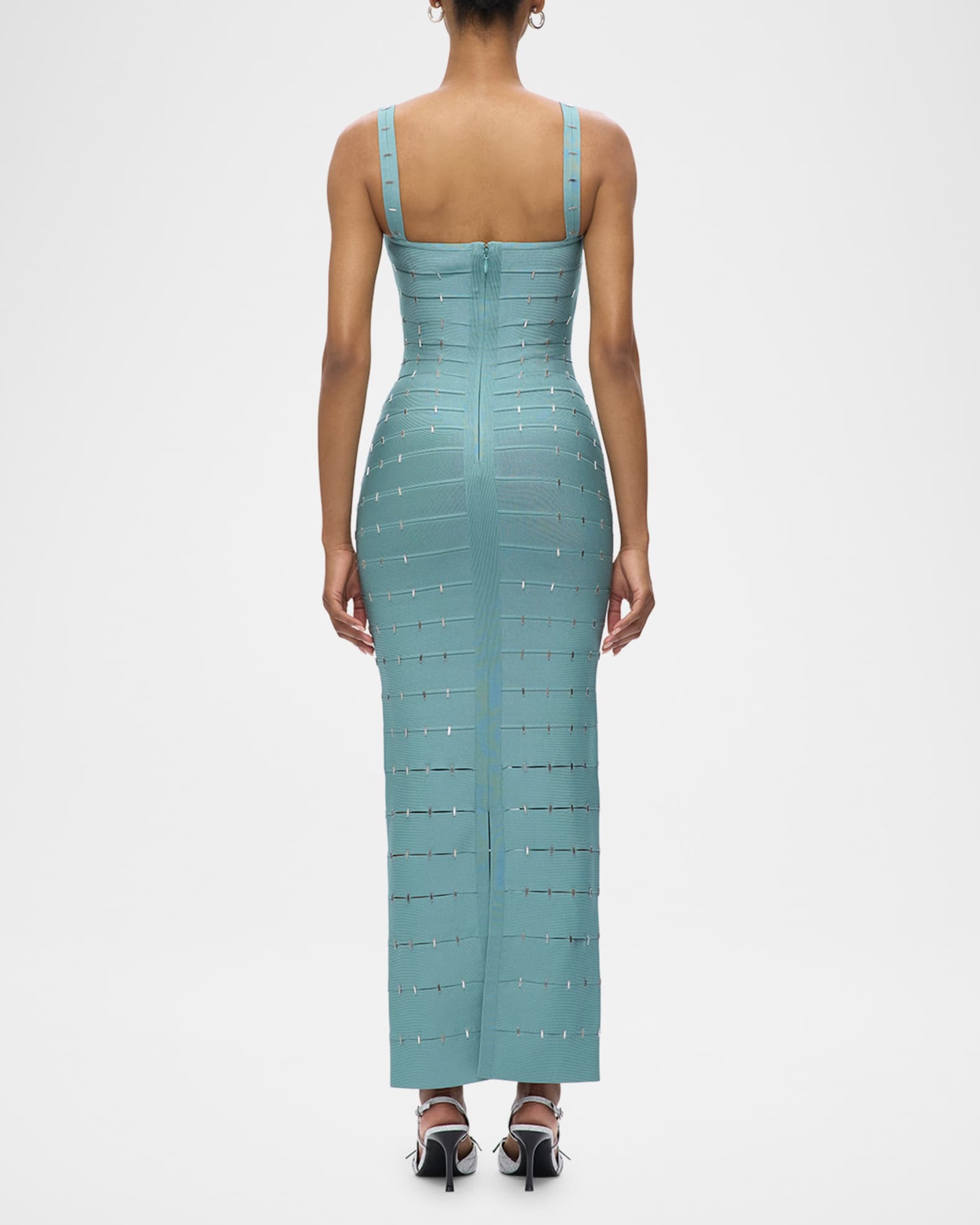 herve leger sequin dress Herve Leger Purple Tone Sequin Embellished Bandage Dress S Herve Leger