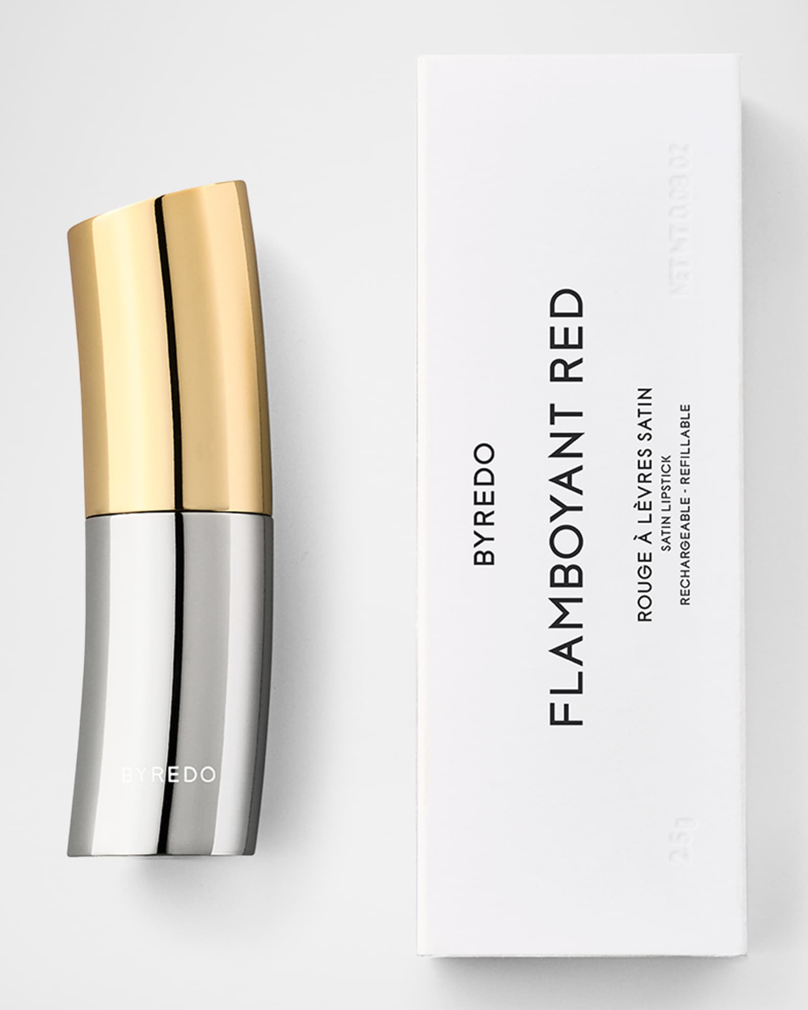 Satin Lipstick in Flamboyant Red (Limited Edition) 1