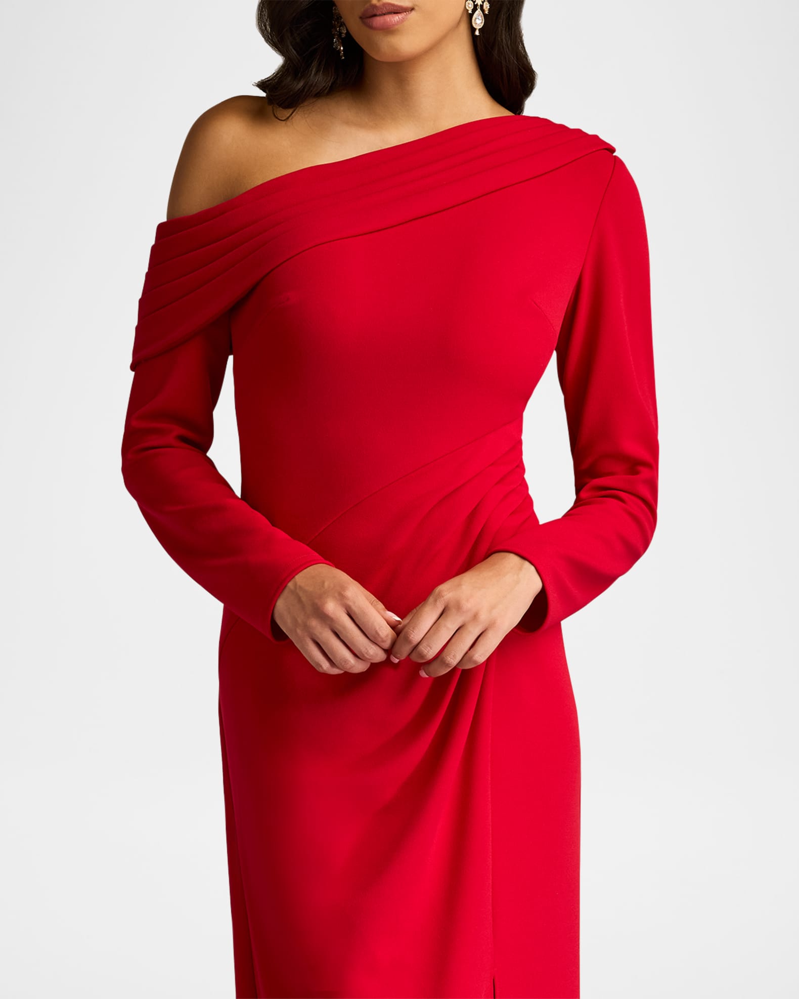 【日本入手困難】Asymmetrical satin crepe dress ワンピース Amazon.com: Kaei&Shi Satin Prom Dress,One Shoulder Cutout