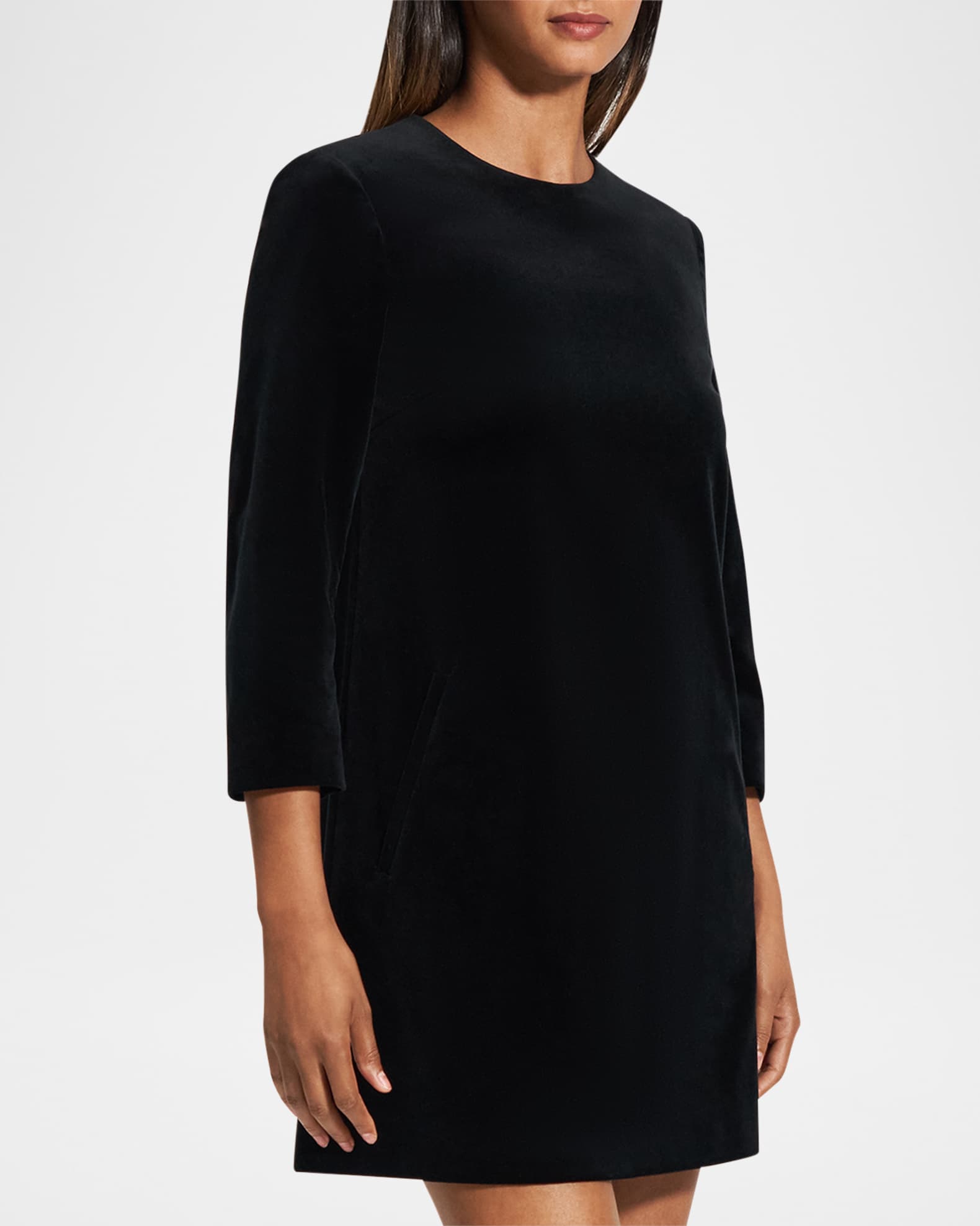 Theory velvet dress cheap
