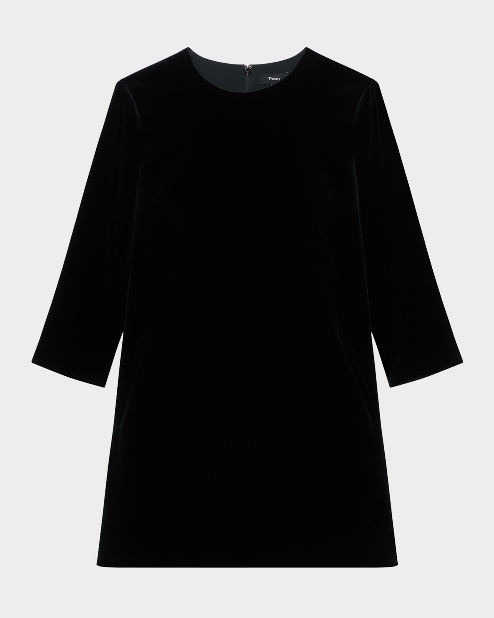 Theory velvet dress discount