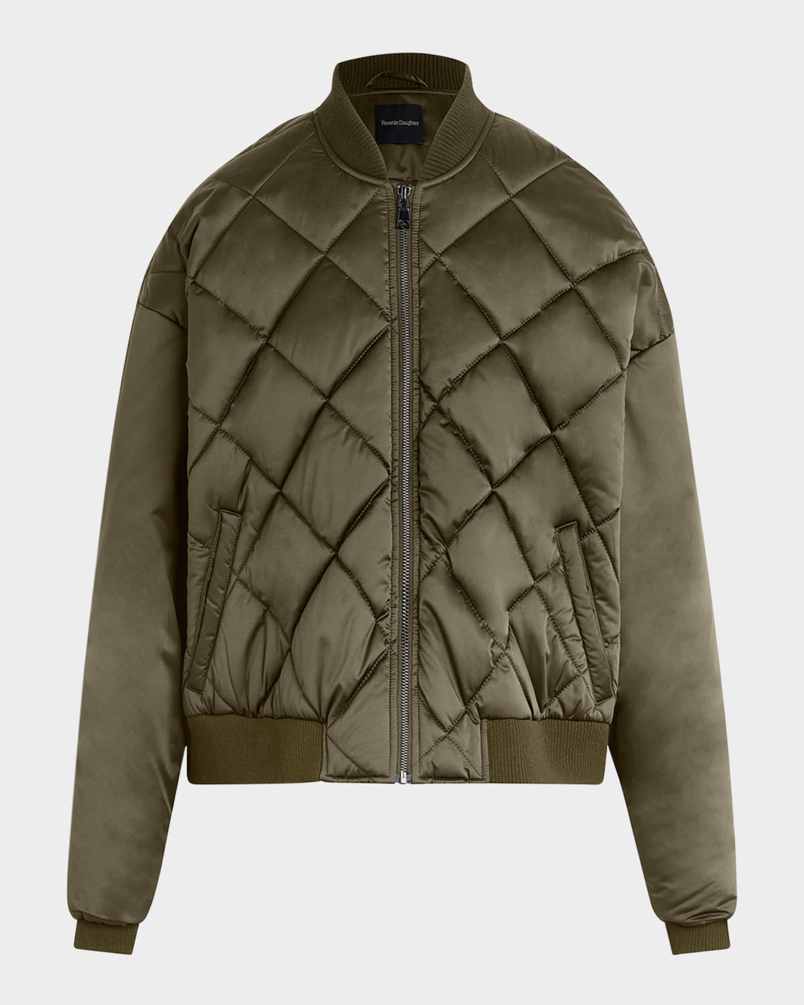 The Favorite Quilted Bomber Jacket 0