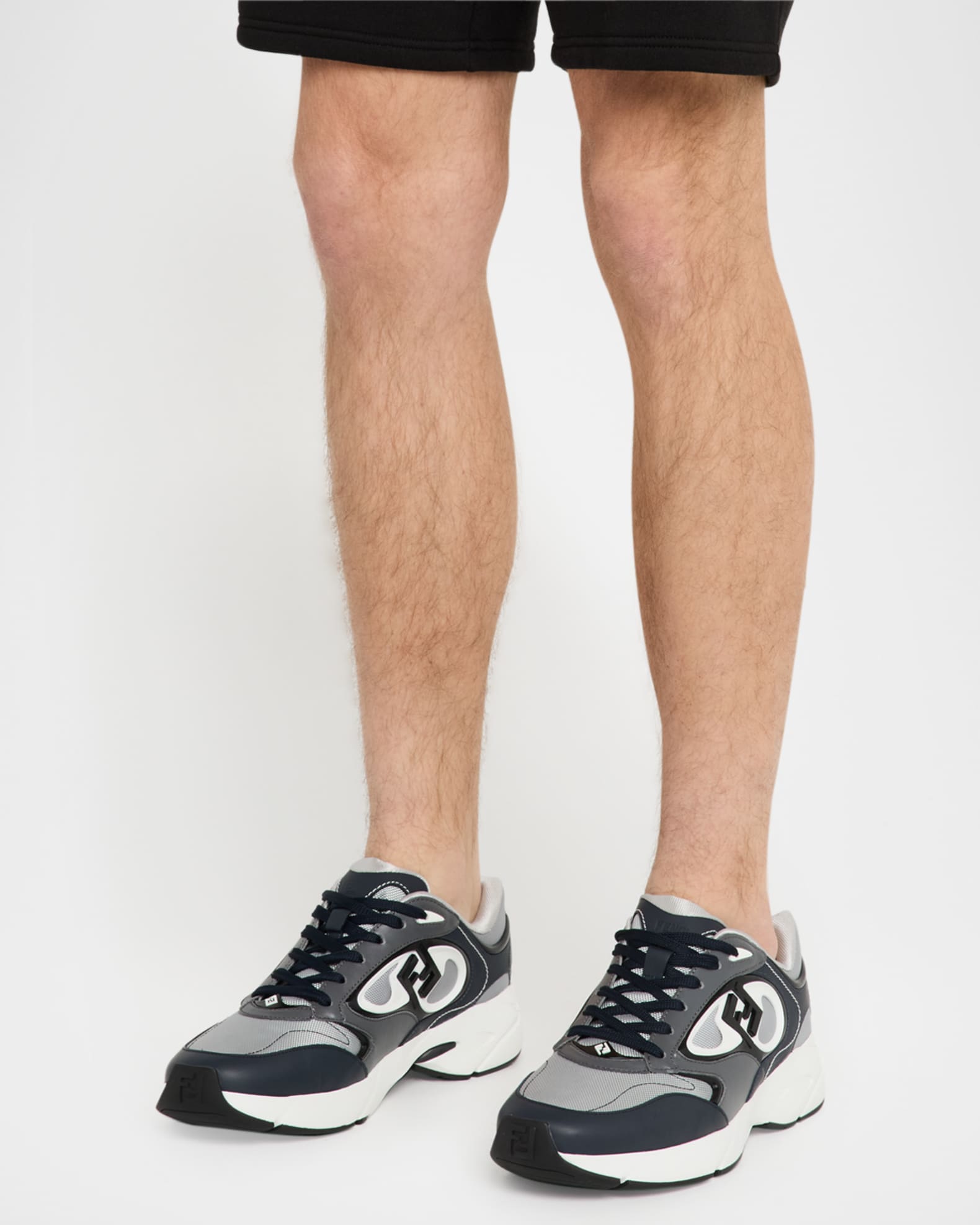 高品質の人気 Forward Fendi Men's Fendi Mesh Marcus Neiman | Sneakers Low-Top ハンドバッグ