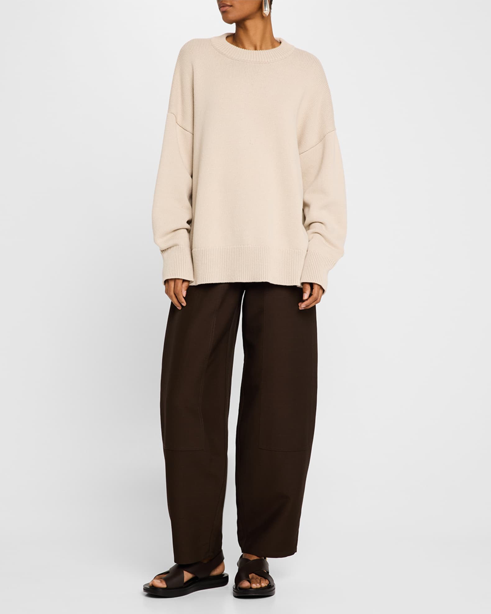 Oversized Crewneck Sweater 1