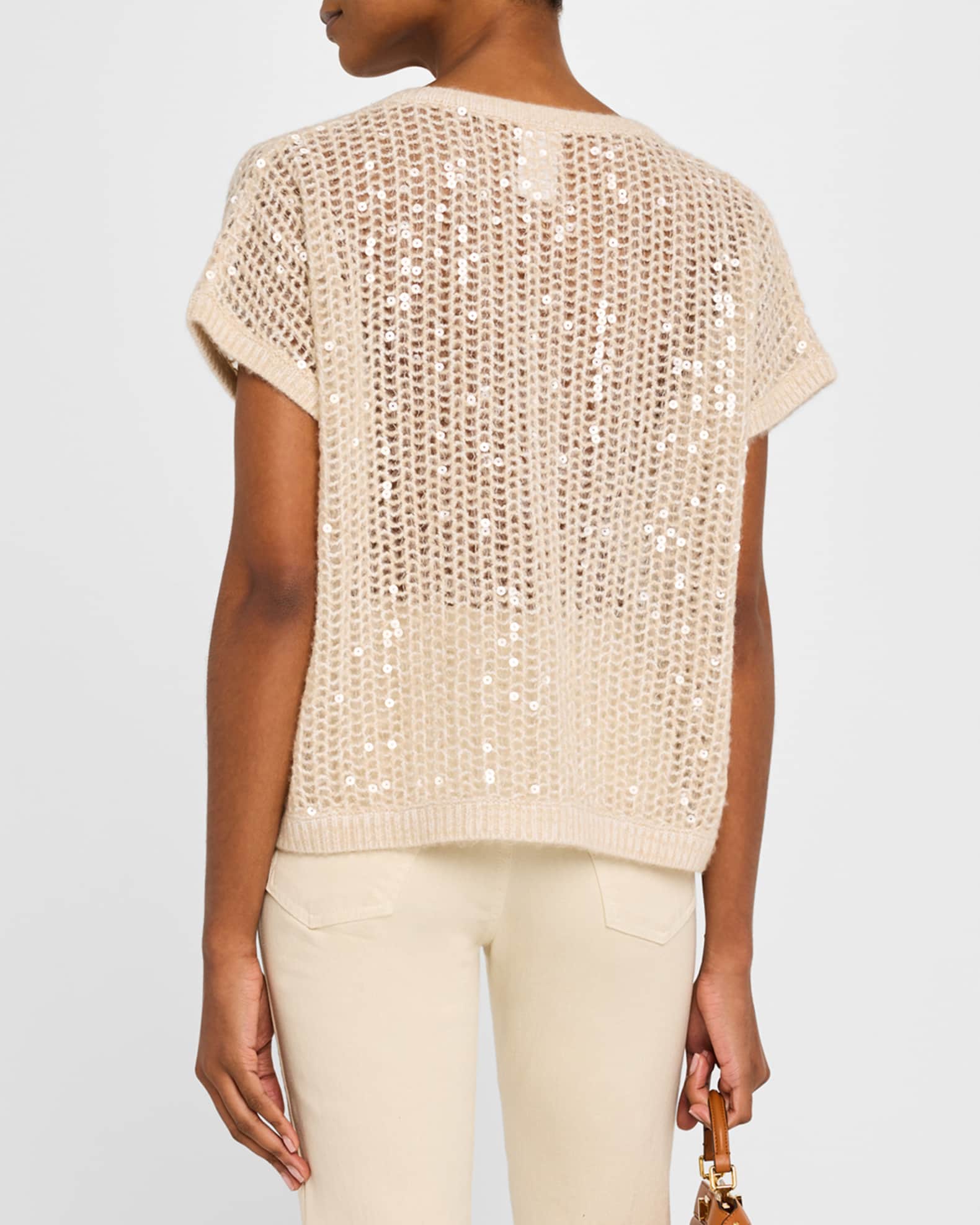 Cierra Sequin Knit Cardigan