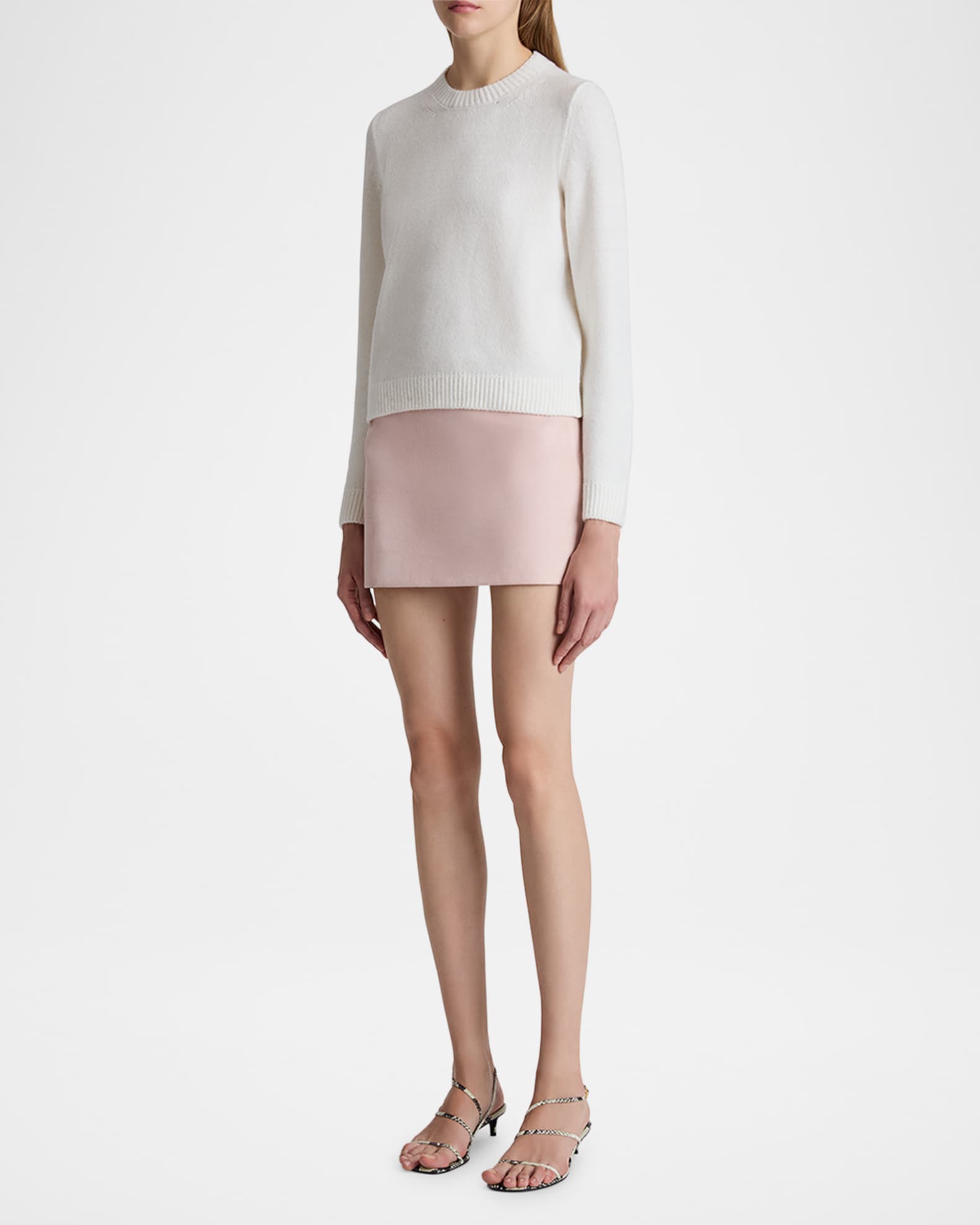 Leta Cashmere Crewneck Sweater 1