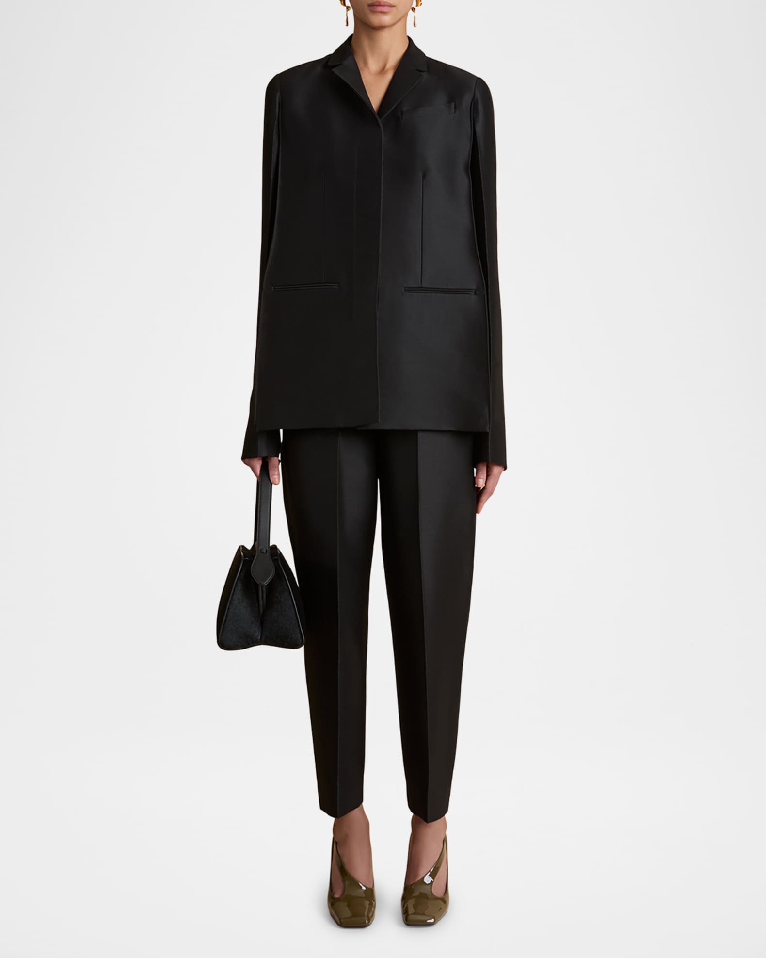 Crittan Single-Breasted Jacket 1