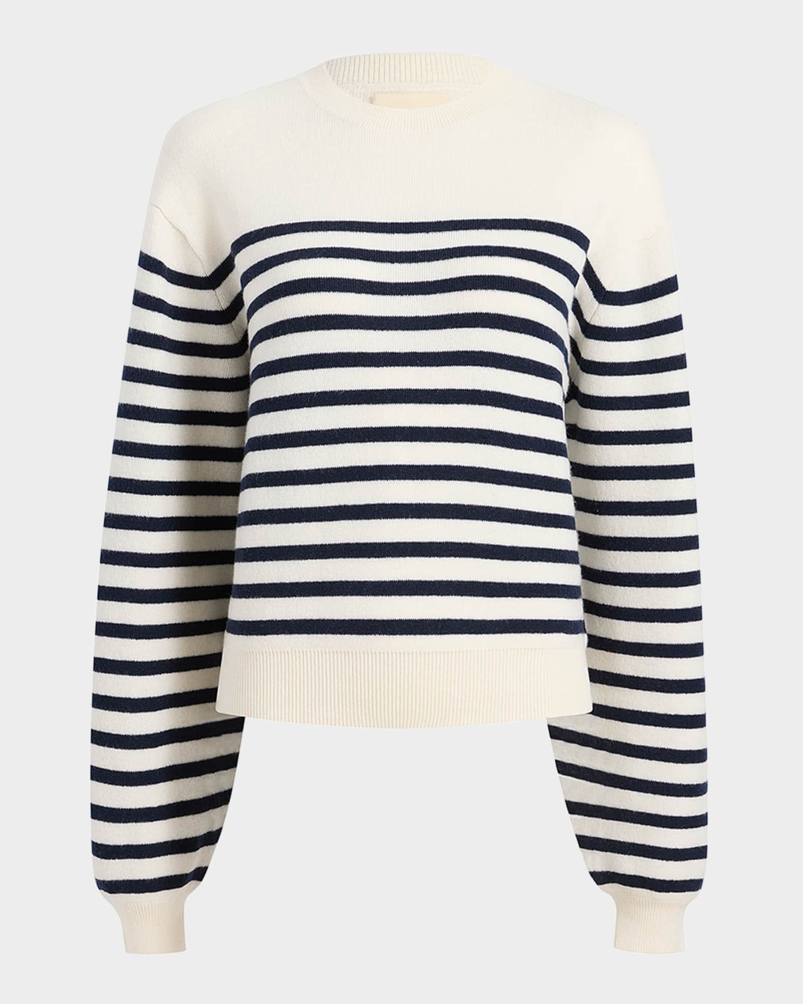 Viola Striped Cashmere Sweater 0
