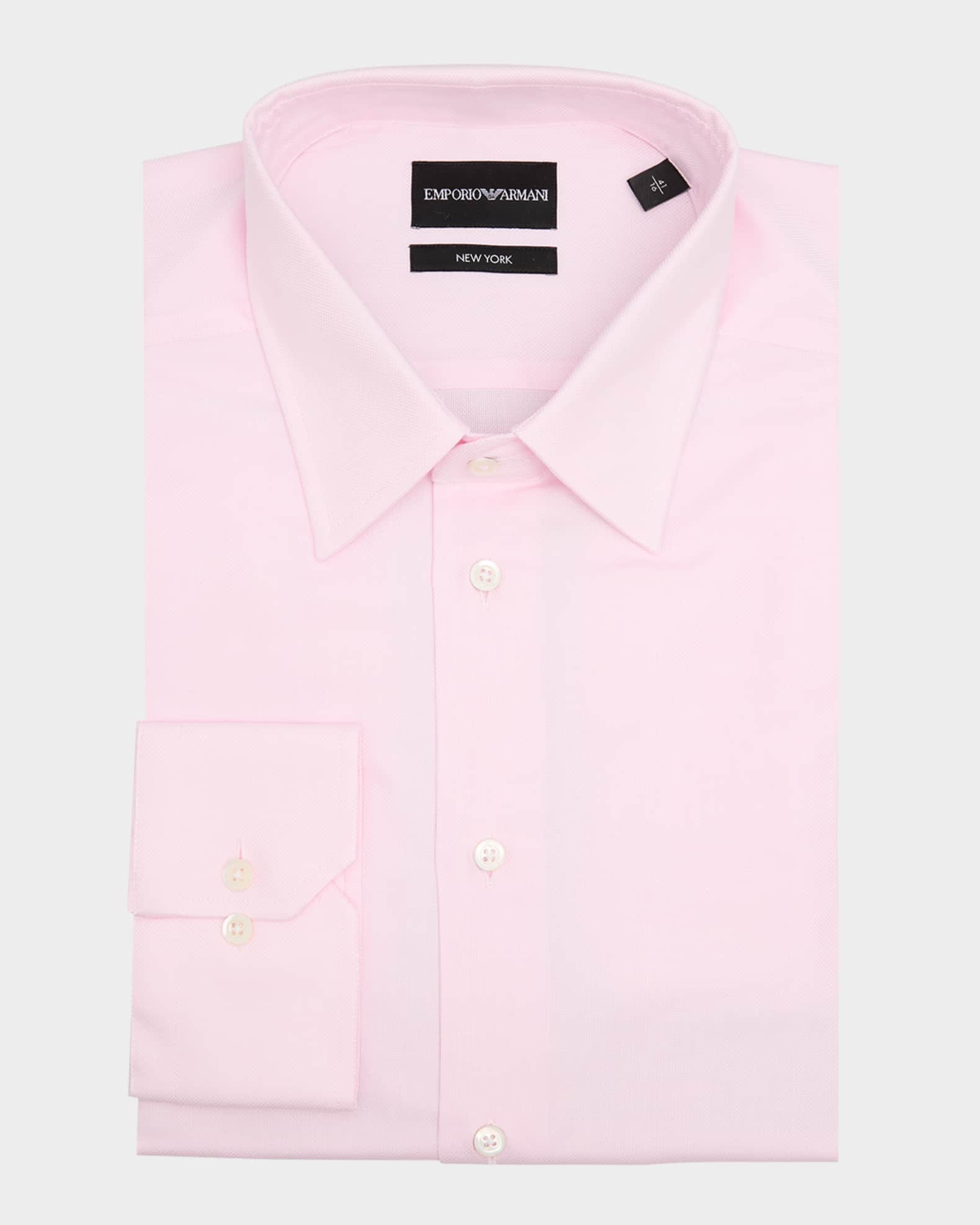 Men's Cotton Micro-Dot Dress Shirt 0