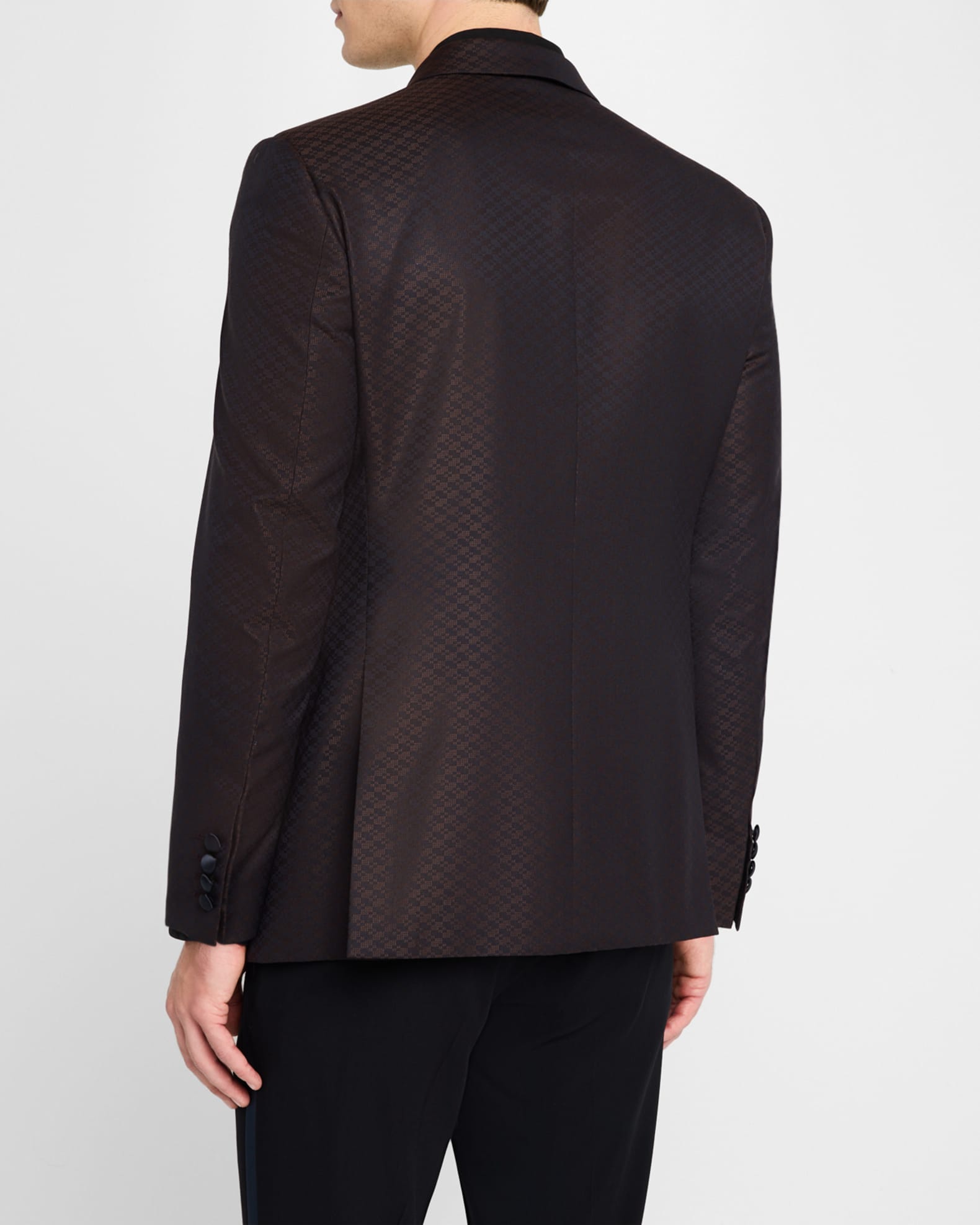Emporio Armani Men's Geo Jacquard Dinner Jacket | Neiman Marcus