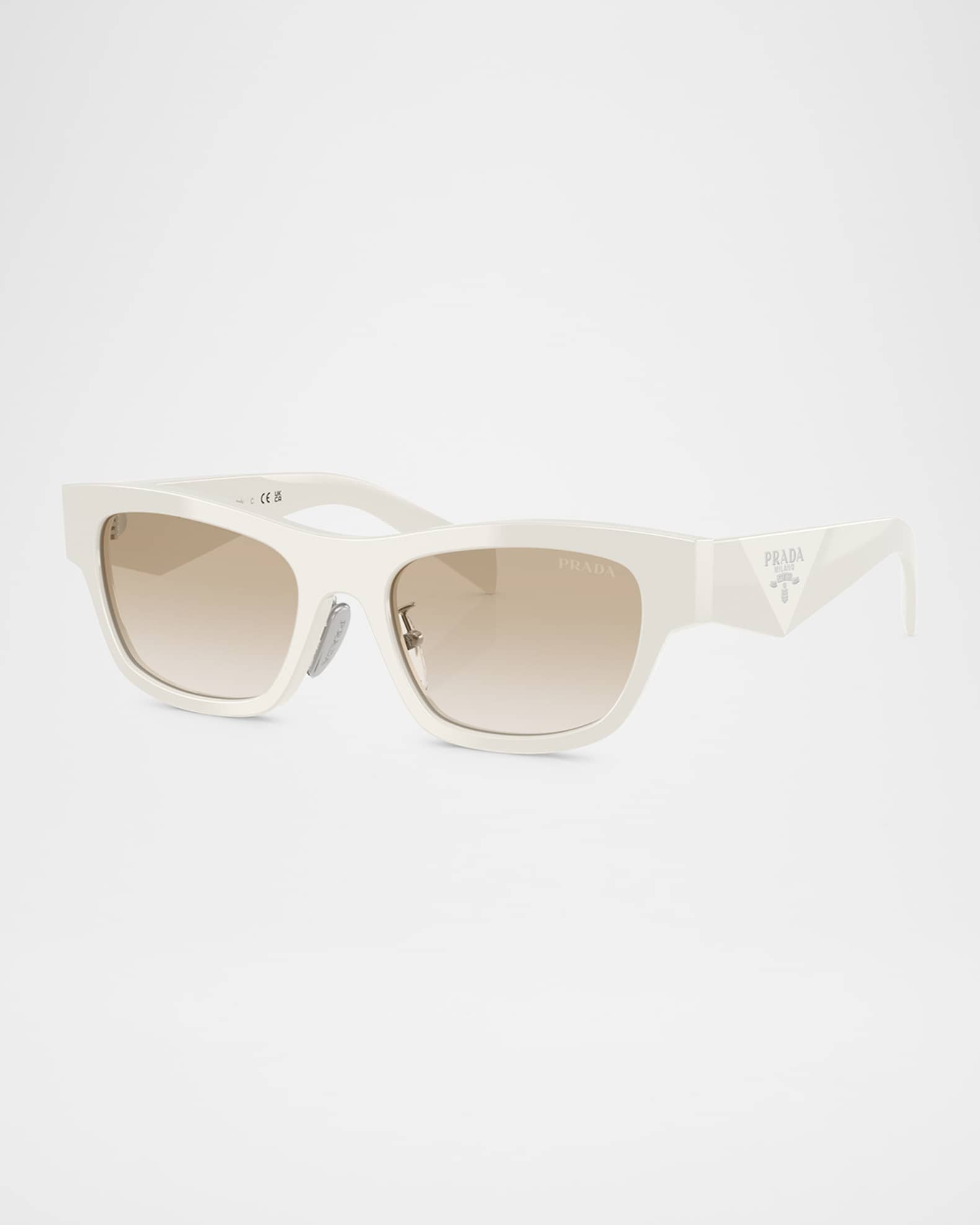 【関税&送料込】Prada Multicolor Acetate Sunglasses Prada Sunglasses with Prada logo | REVERSIBLE
