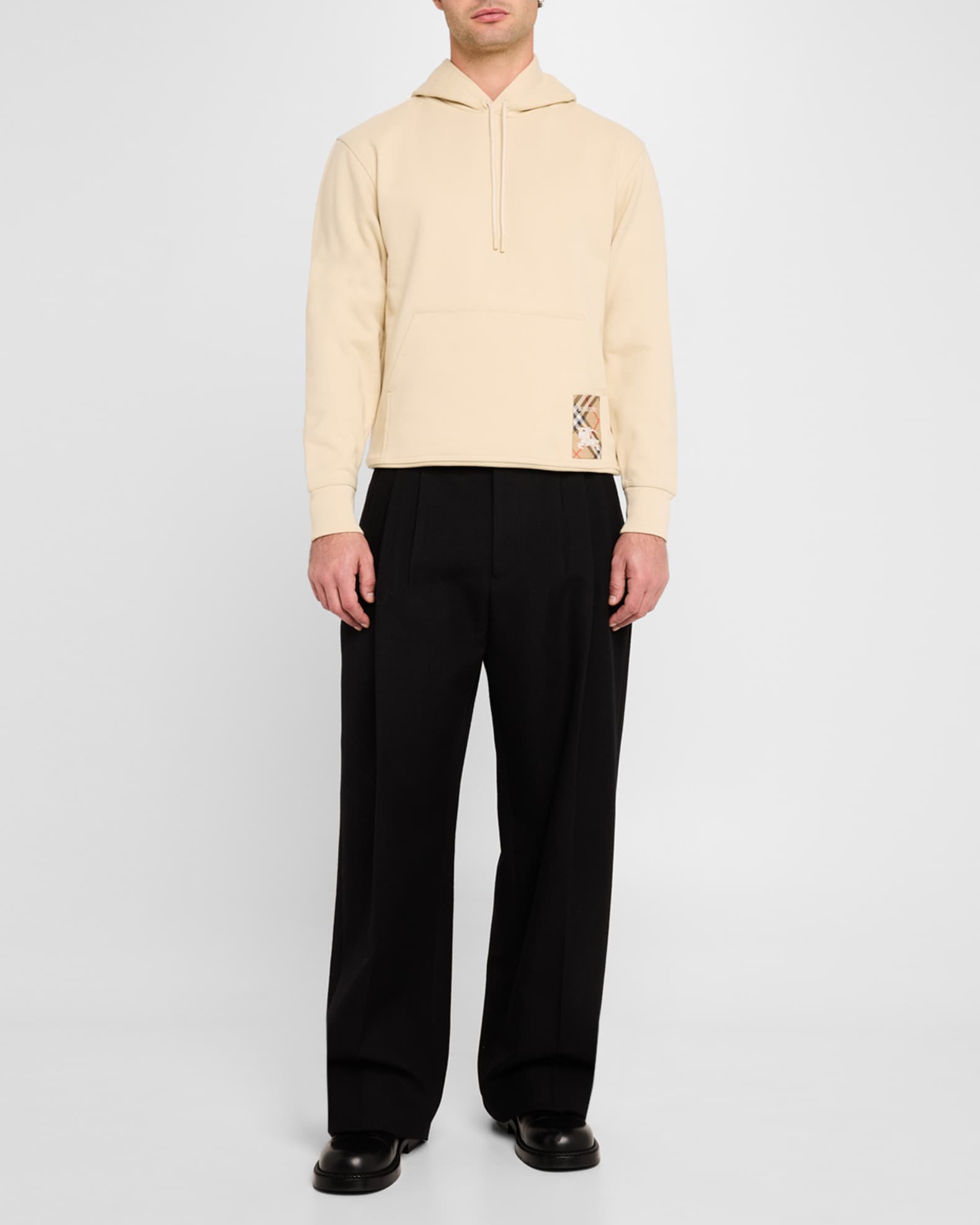 Men's Terry EKD Patch Hoodie 1