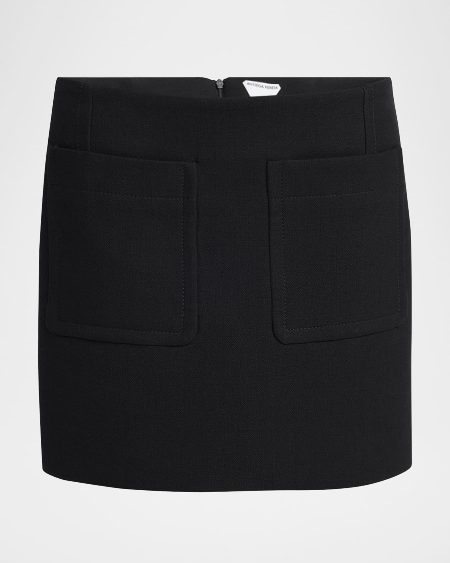 スカート BOTTEGA VENETA Woman Skirt Black 756693 VKPH0 1000 Bottega Veneta® Women's Viscose Fil Coupe Skirt in Black
