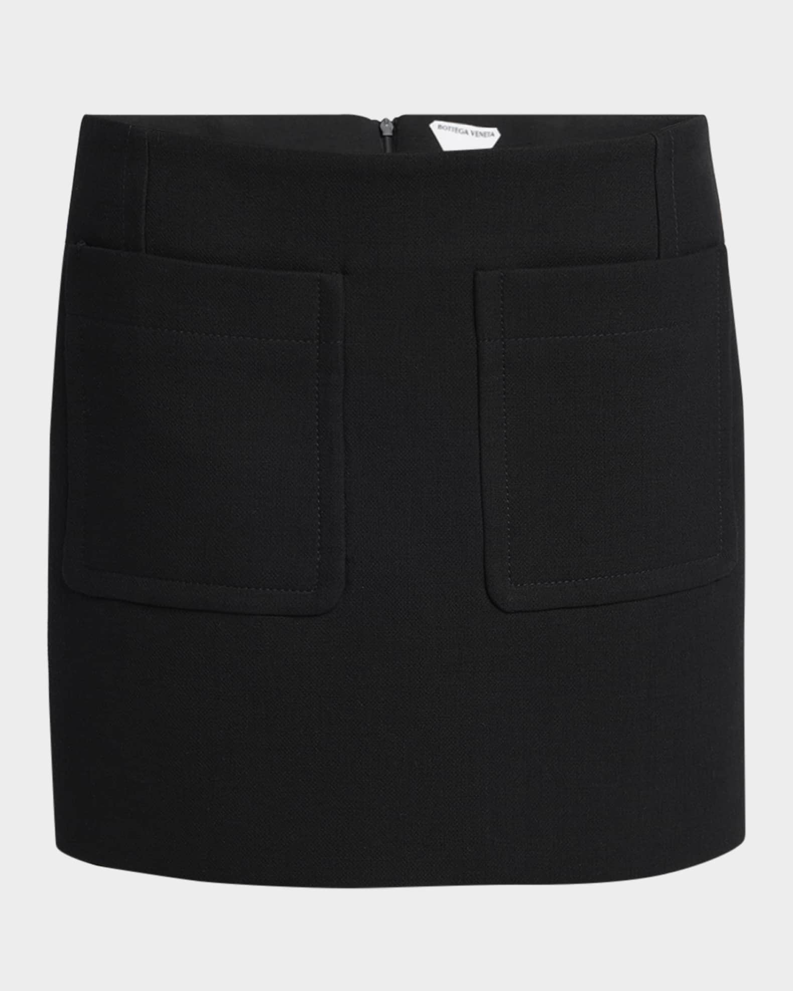 Mini pencil skirt with pockets top