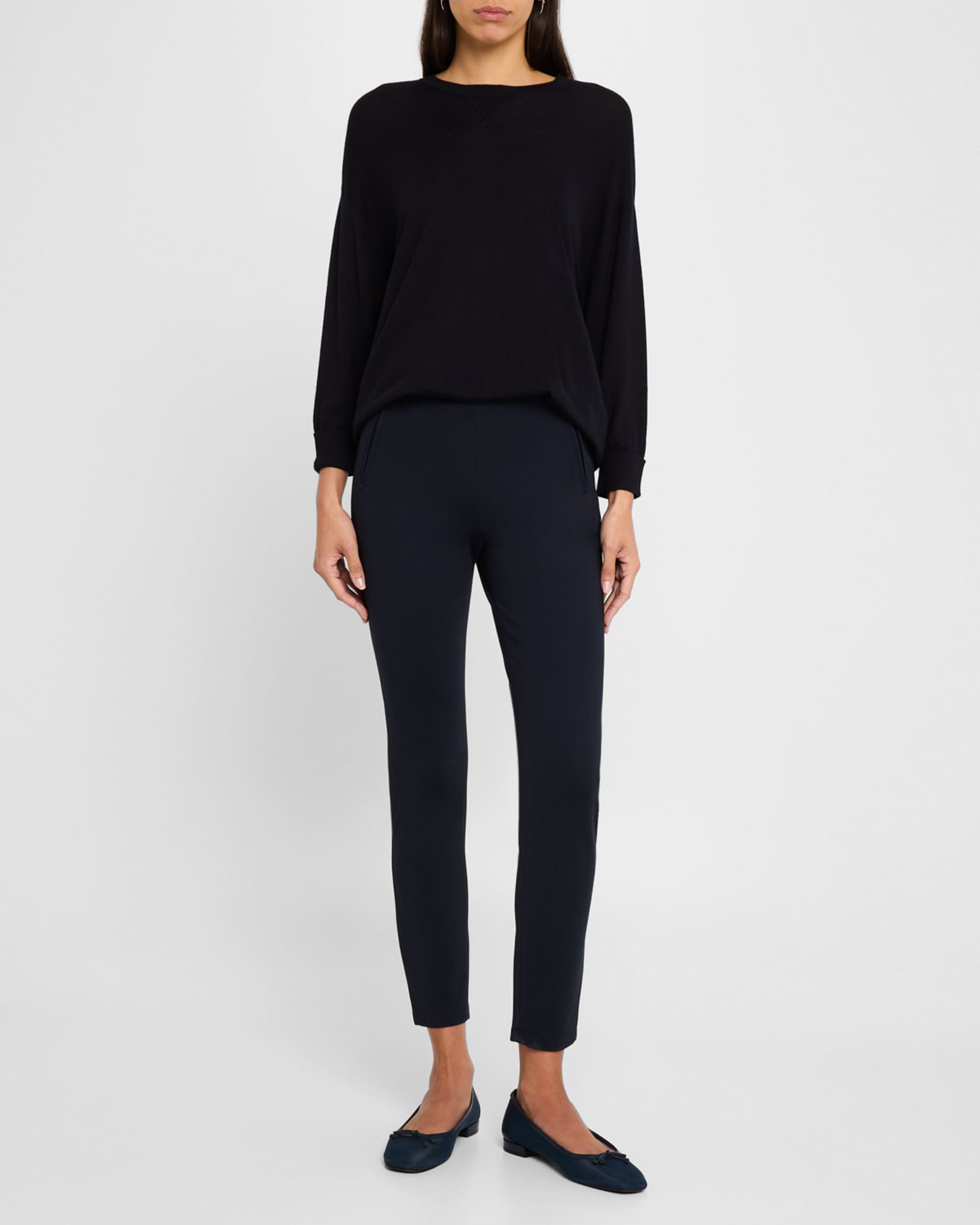 Mix And Match Crewneck Merino Wool Pullover 1
