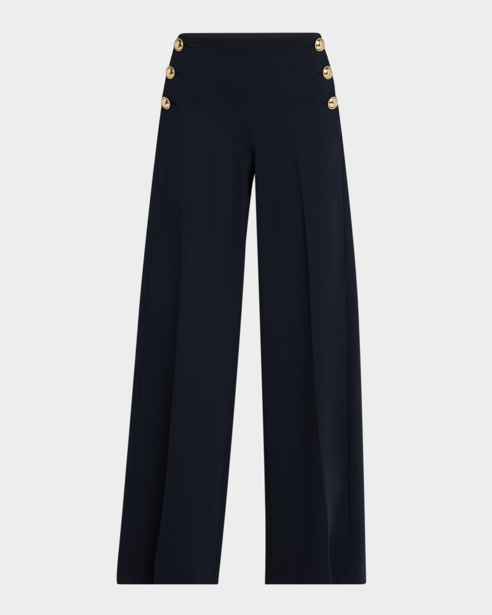 Emotional Essence II Wide-Leg Jersey Pants 0