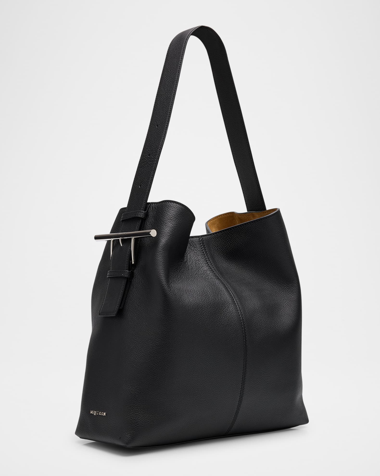 McQueen T-Bar Sling Shoulder Bag | Neiman Marcus