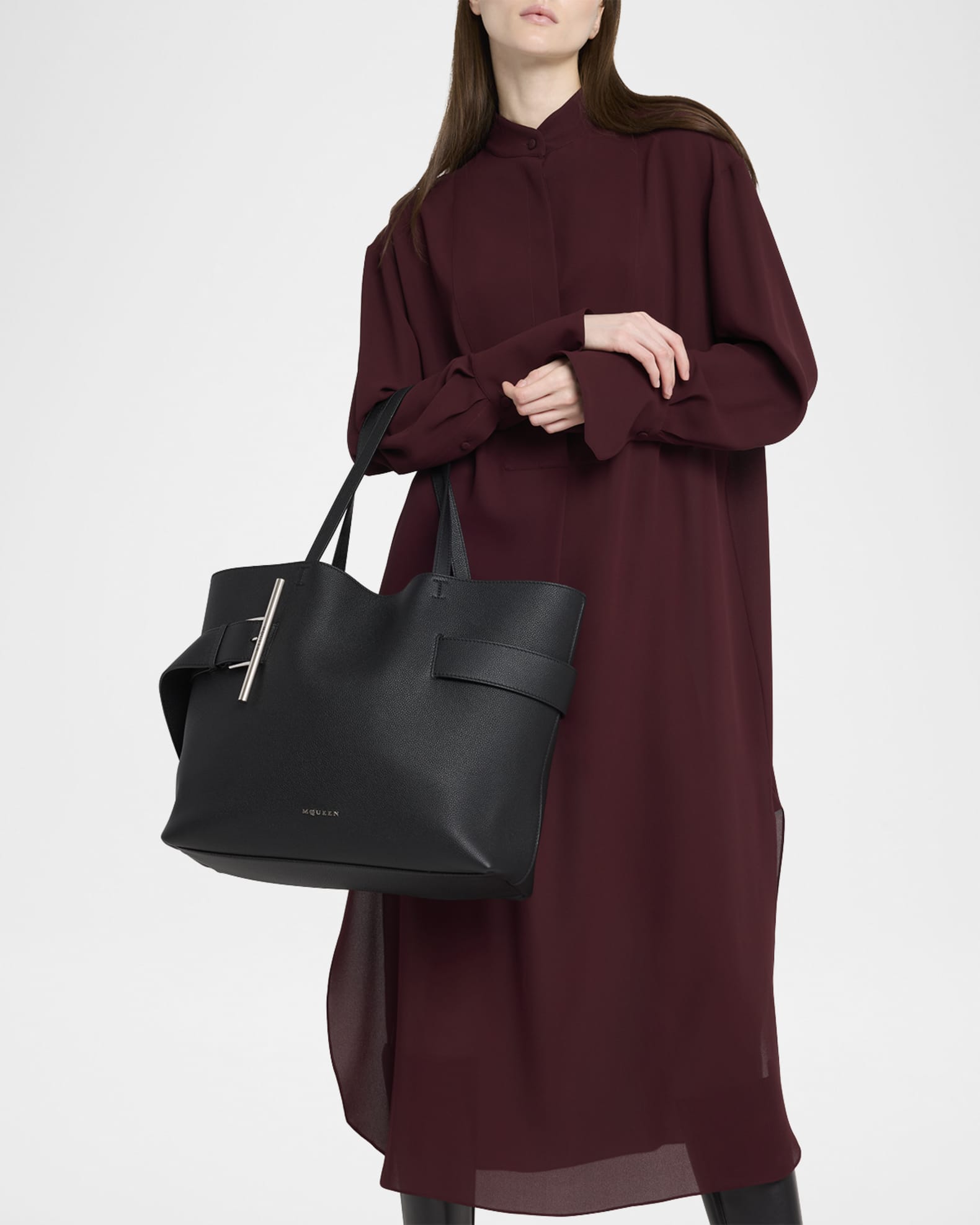 T-Bar Sling Shopper Tote Bag 1