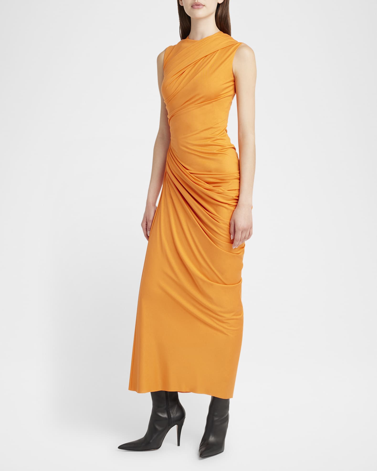 Silk jersey dress outlet