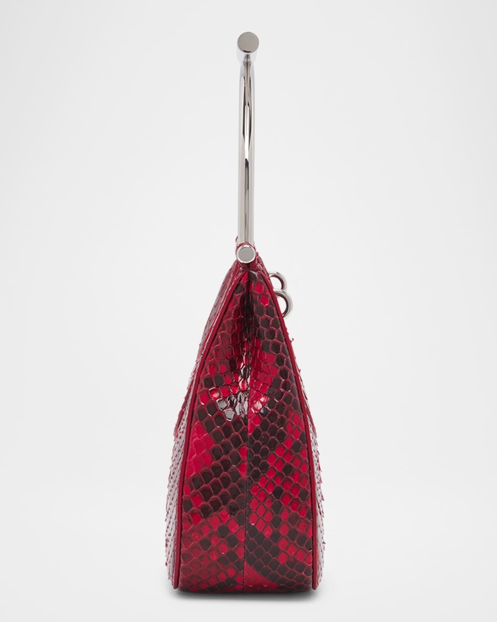 Alexander McQueen Mini T Bar Python Top Handle Bag Neiman Marcus