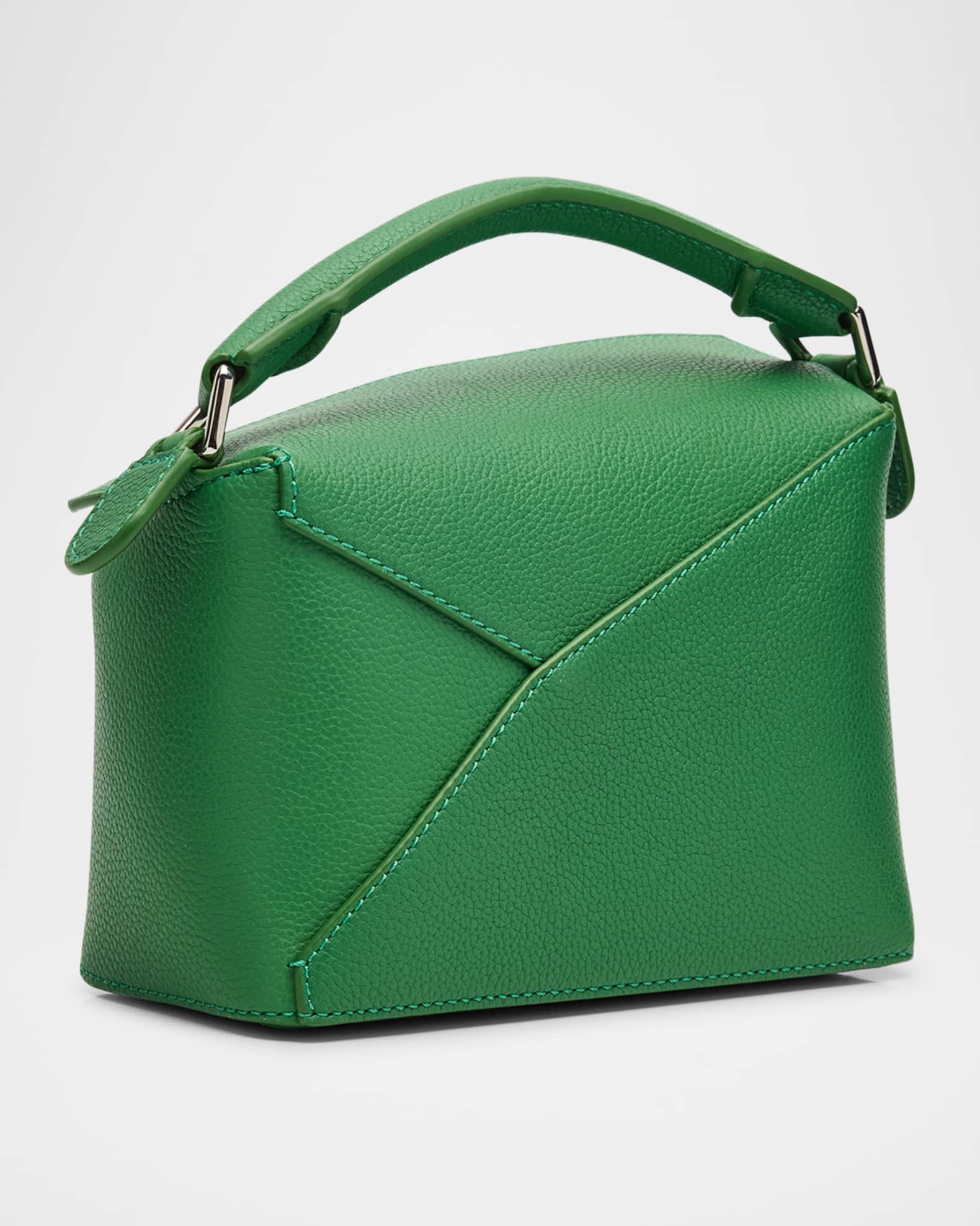 24AW new/LOEWE スネークレザーショルダーバッグ Bag Green 24AW new/LOEWE スネークレザーショルダーバッグ Bag Green