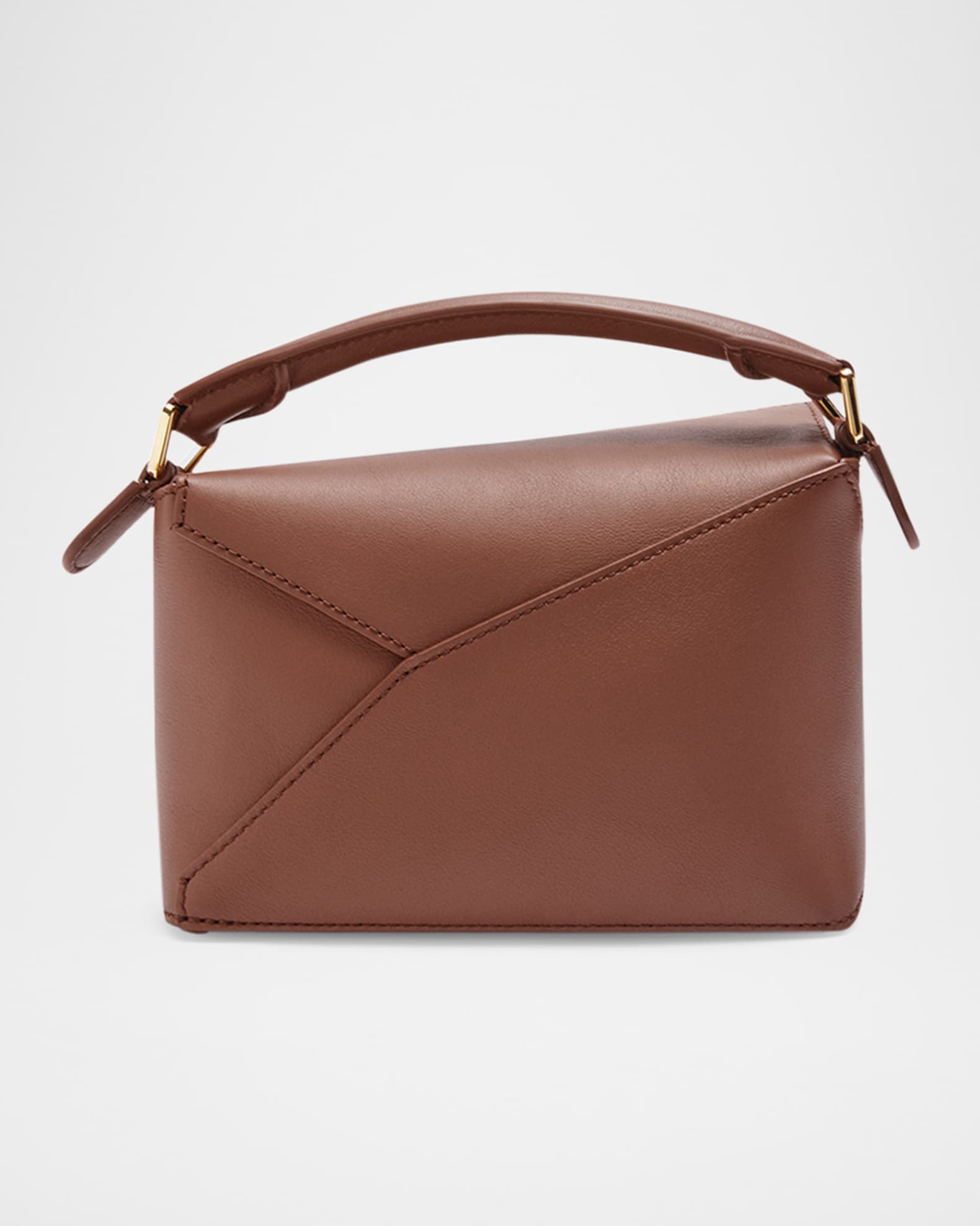 Loewe x Suna Fujita Puzzle Edge Mini Shoulder Bag in Leather