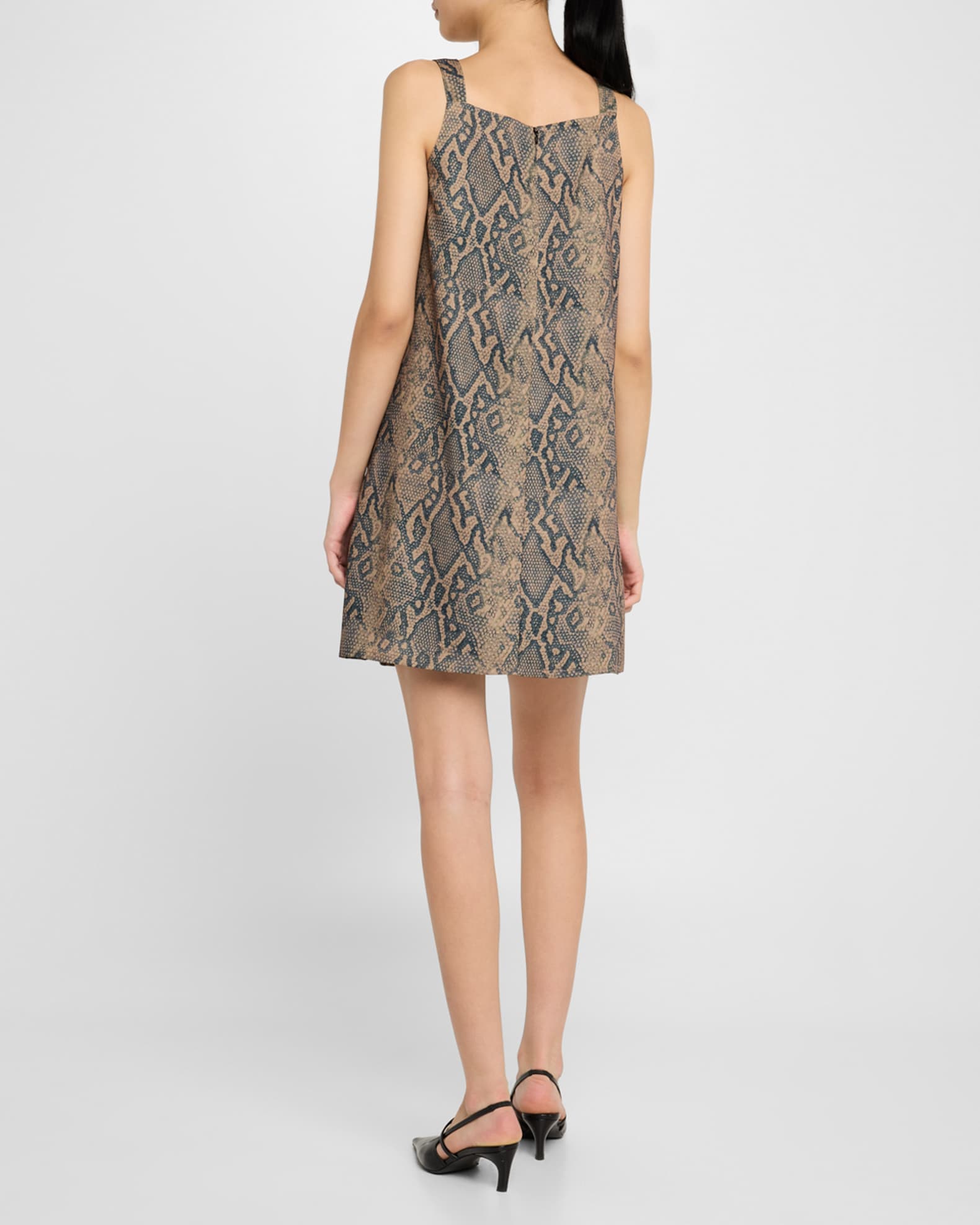Snakeskin shift dress hotsell