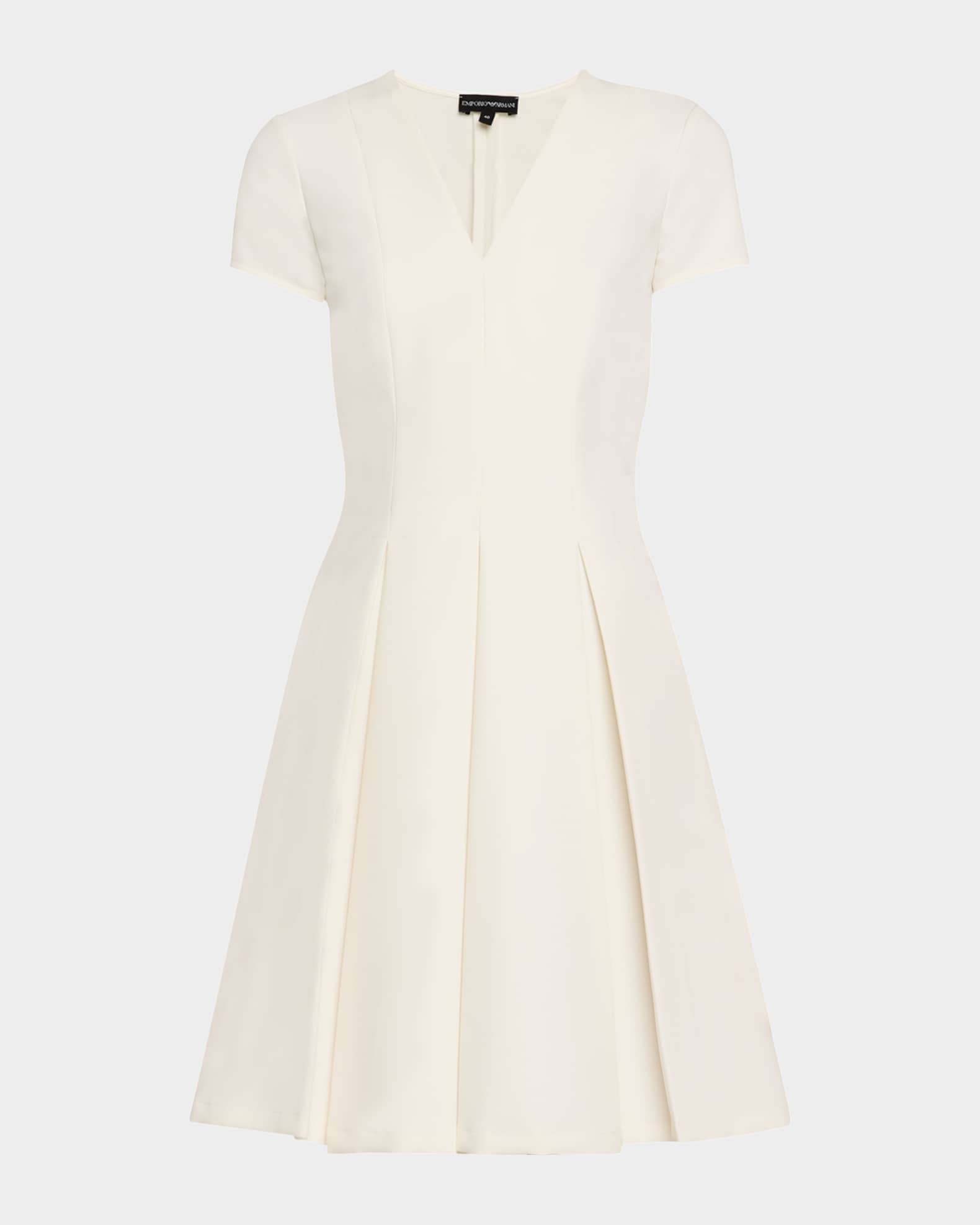 ワンピース EMPORIO ARMANI Woman Dress White EW000636AF12364 U0006 White Poplin Shirt Dress by Emporio Armani | Rent the Runway