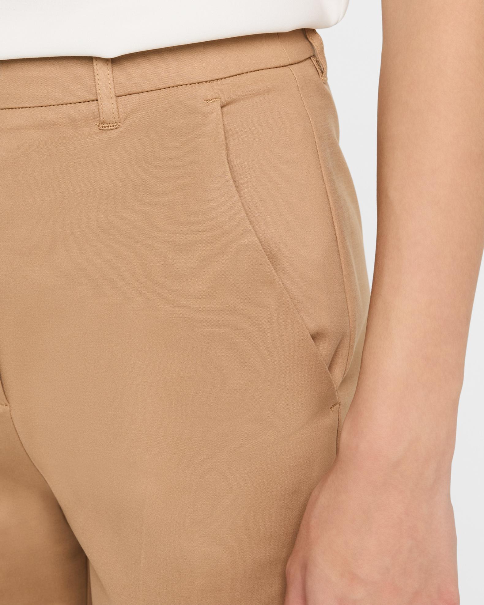 Emporio Armani Cotton Flare Trousers | Neiman Marcus