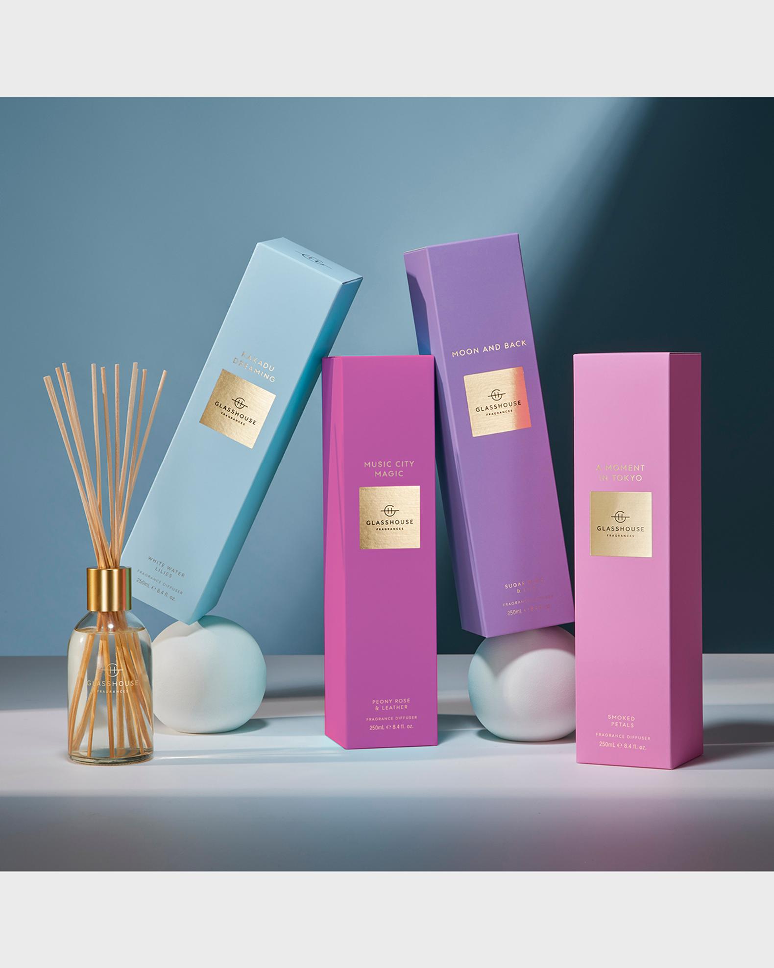 Glasshouse Fragrances Music City Magic Diffuser, 8.4 oz. | Neiman Marcus