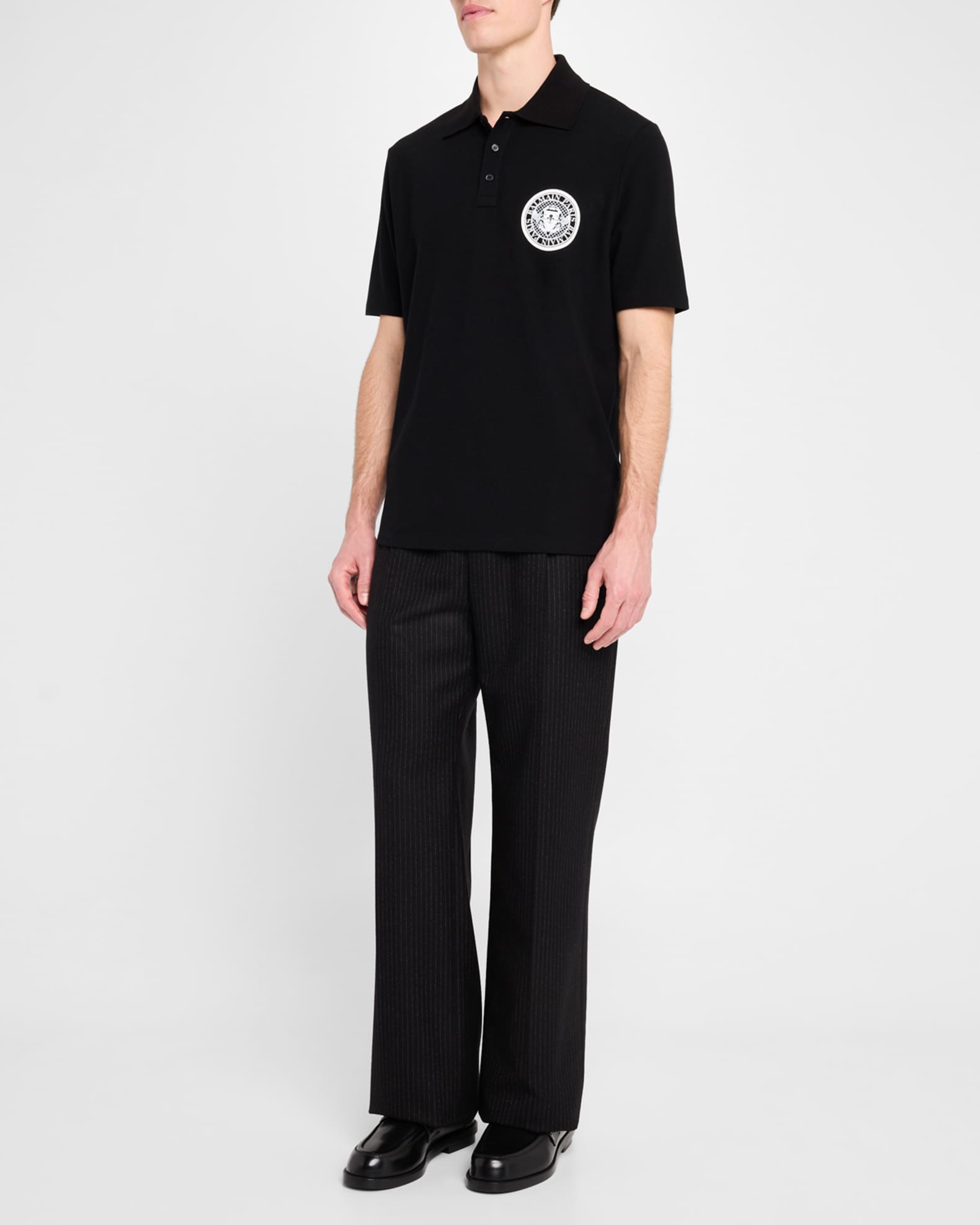 Men's Coin Logo Polo Shirt 1