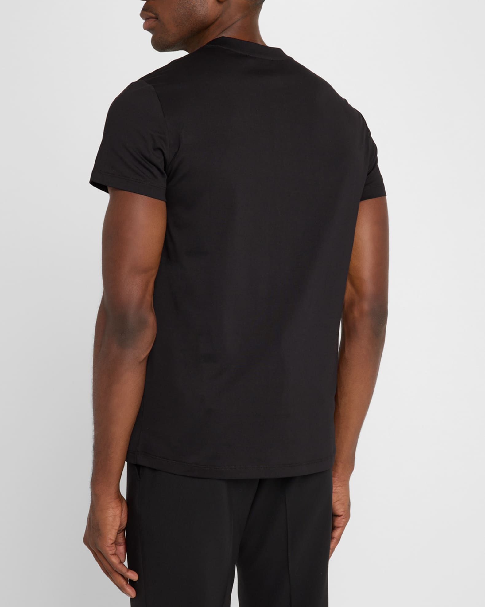 【関税込み】Balmain ネイビー Vintage Gel Tシャツ Balmain Men's Vintage Gel Logo T-Shirt | Neiman Marcus