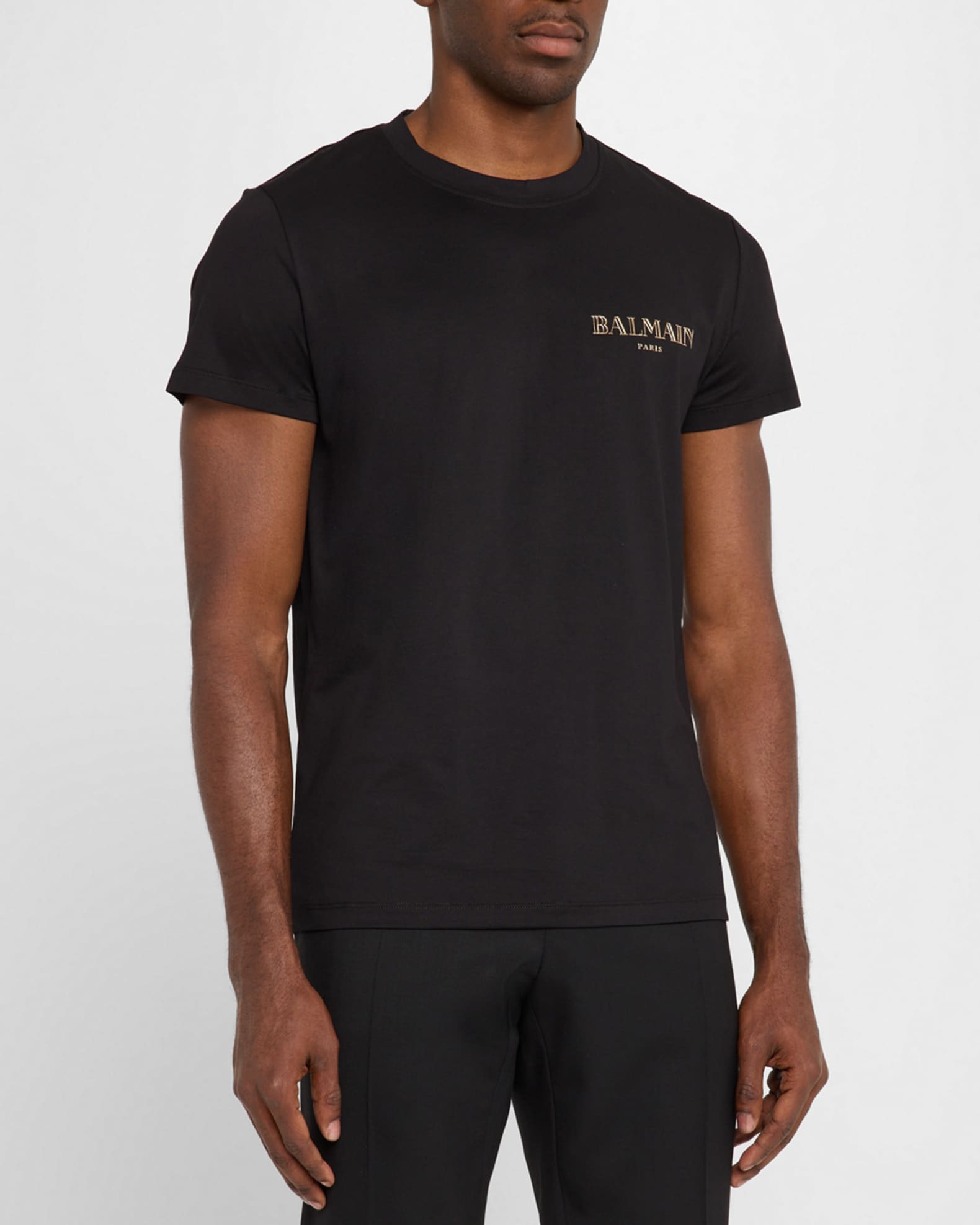 Tシャツ・カットソー BALMAIN BALMAIN VINTAGE GEL T-SHIRT - SLIM FIT Amazon.com: Balmain, Vintage Gel Cotton Slim-Fit T-Shirt