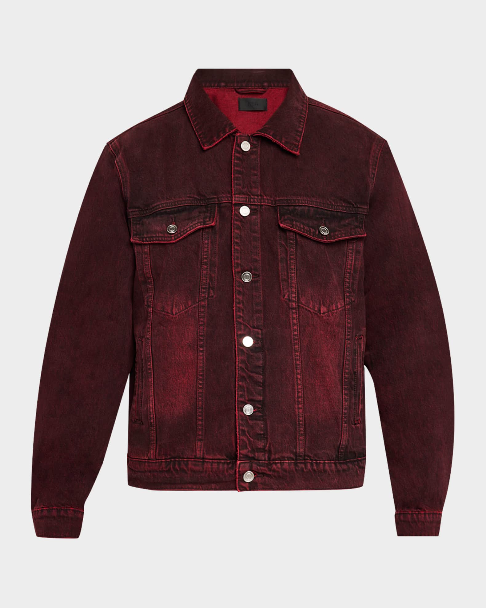 Men's Elmer Grain Wash Denim Jacket 0