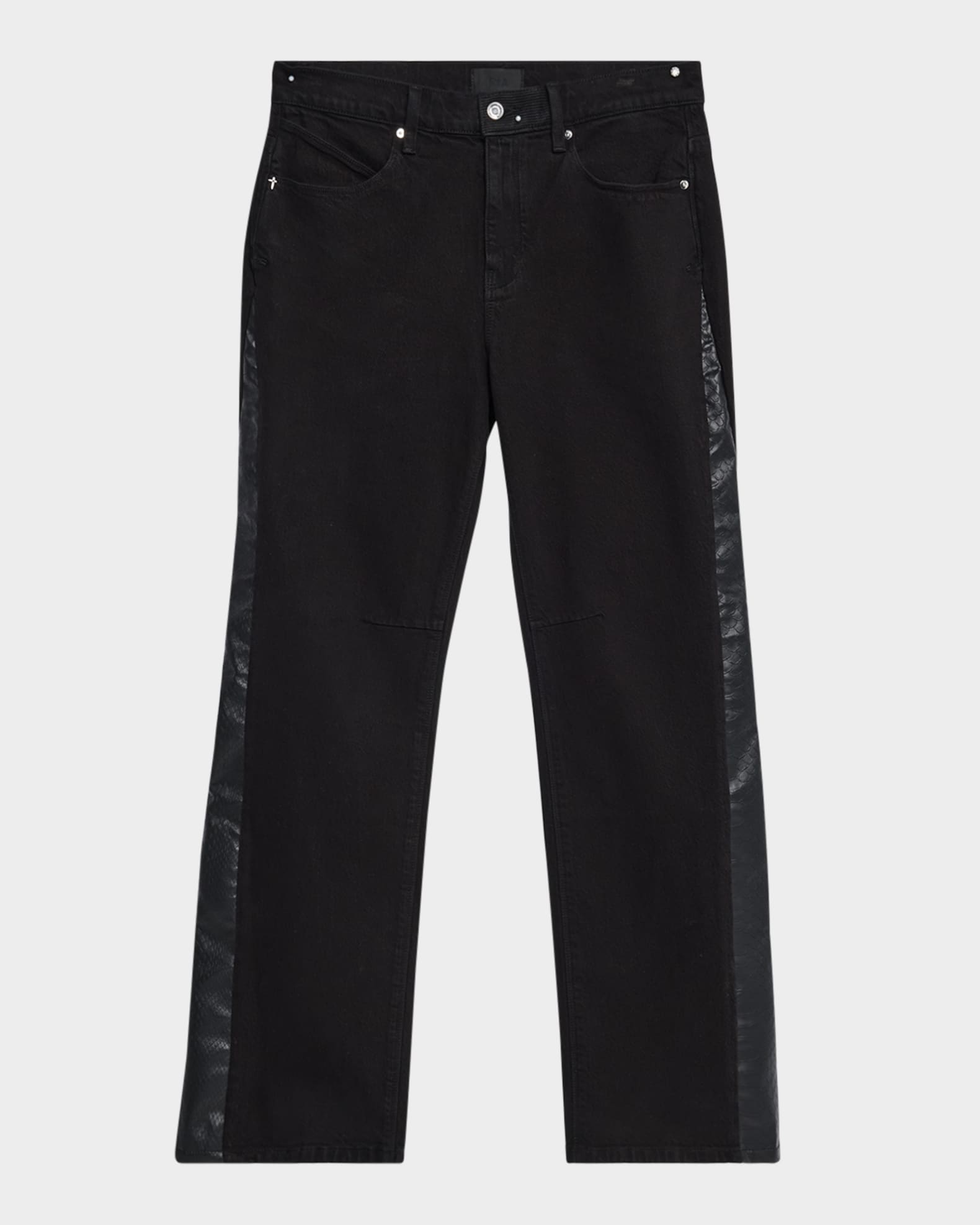 Men's Zed Denim Jeans with Snake Panels 0