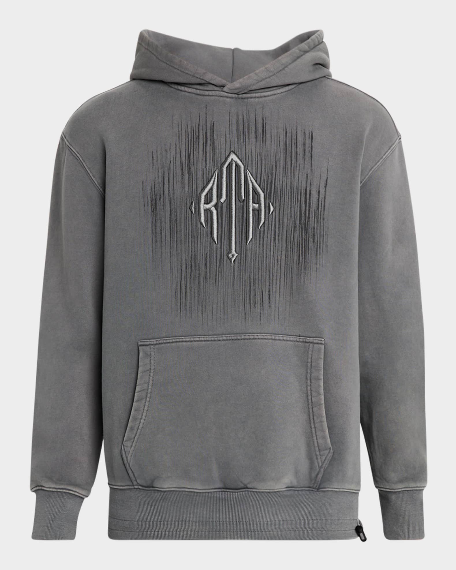 Men's Jordan Stone-Etched Monogram Hoodie 0
