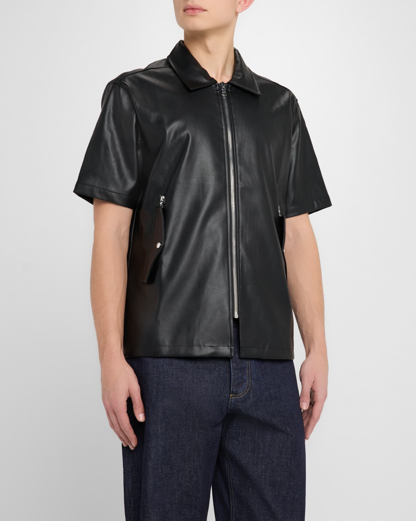 2025超人気 Aiden Men's RTA Snake Marcus Neiman | Shirt Full-Zip トップス