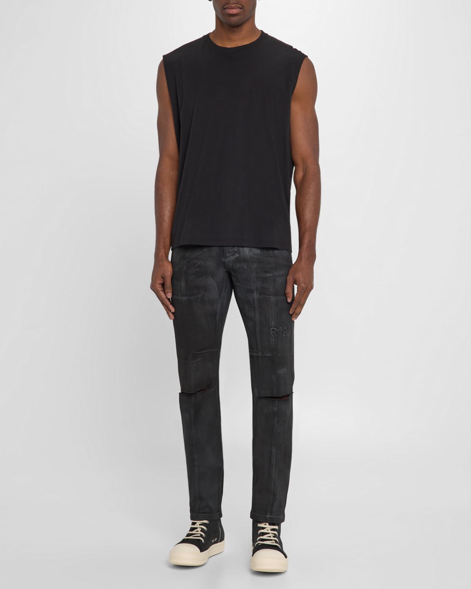 Men's Clayton Distressed Skinny Jeans 1