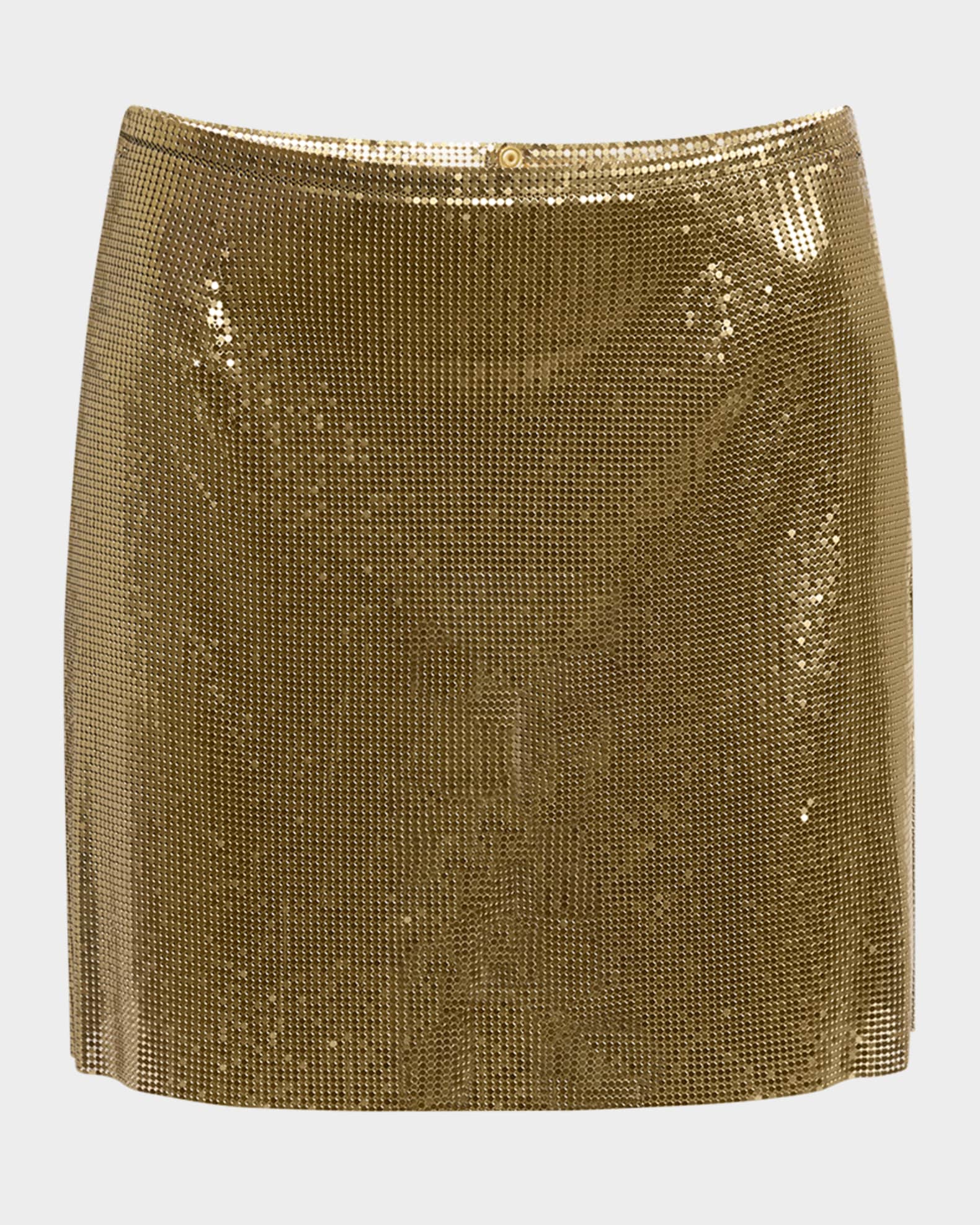 Chainmail Mini Skirt 0