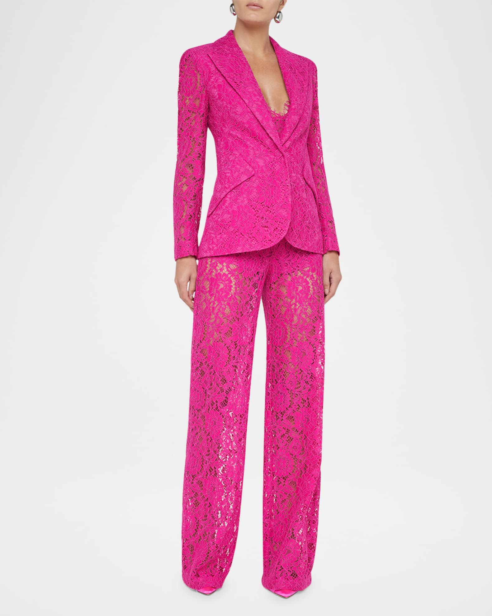Chamberlain Floral Lace Blazer 1