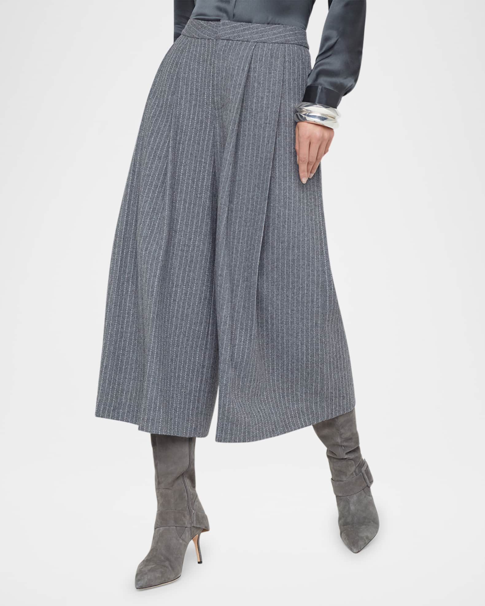 【INCHANT ME】Vika Lip Pocket Culotte Pants INCHANT ME】Vika Lip Pocket Culotte Pants (INCHANT ME