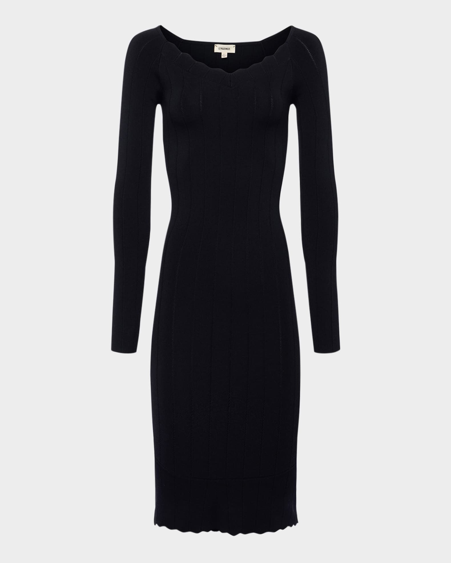 Felizia Long-Sleeve Knit Dress 0