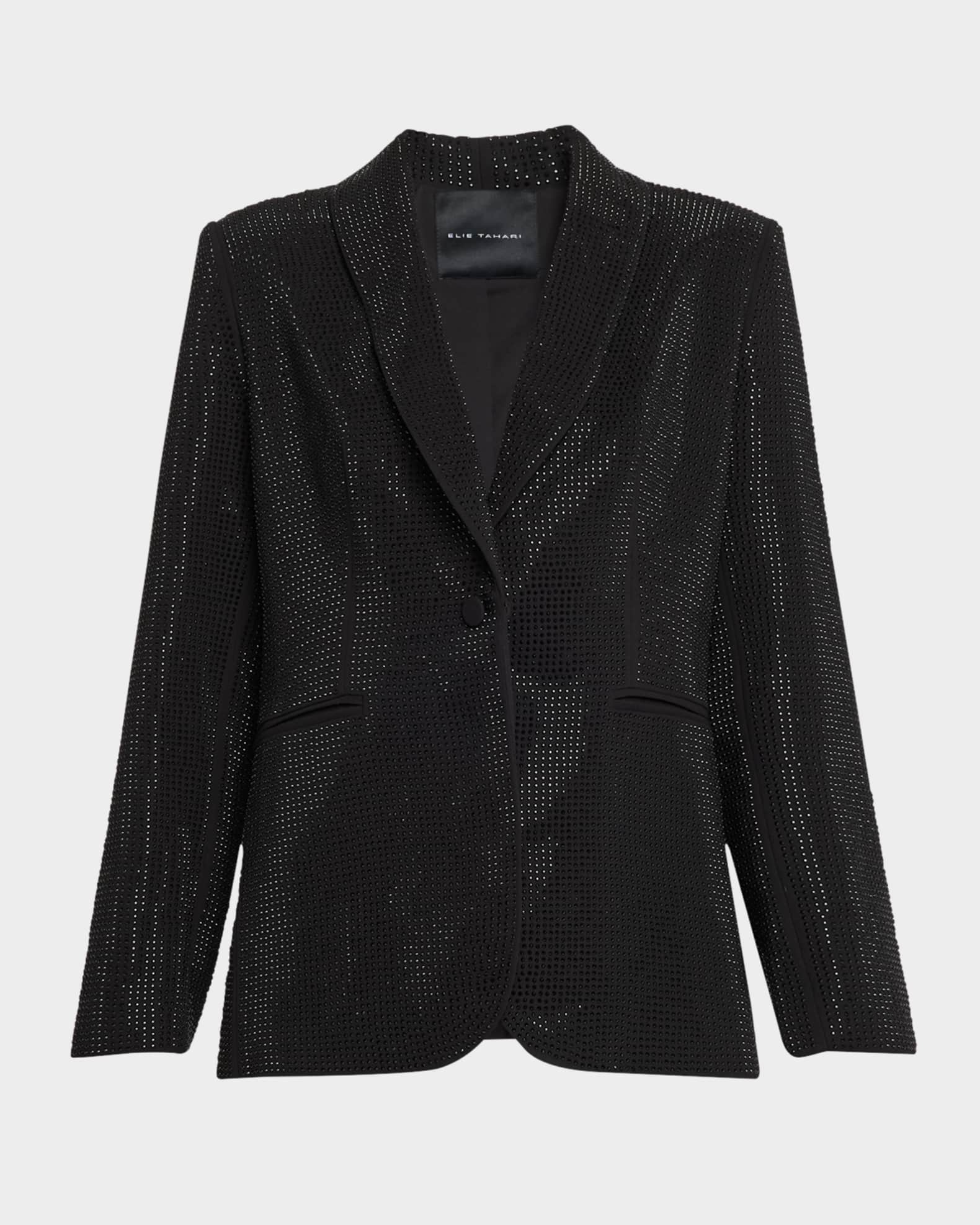 Zara rhinestone blazer on sale