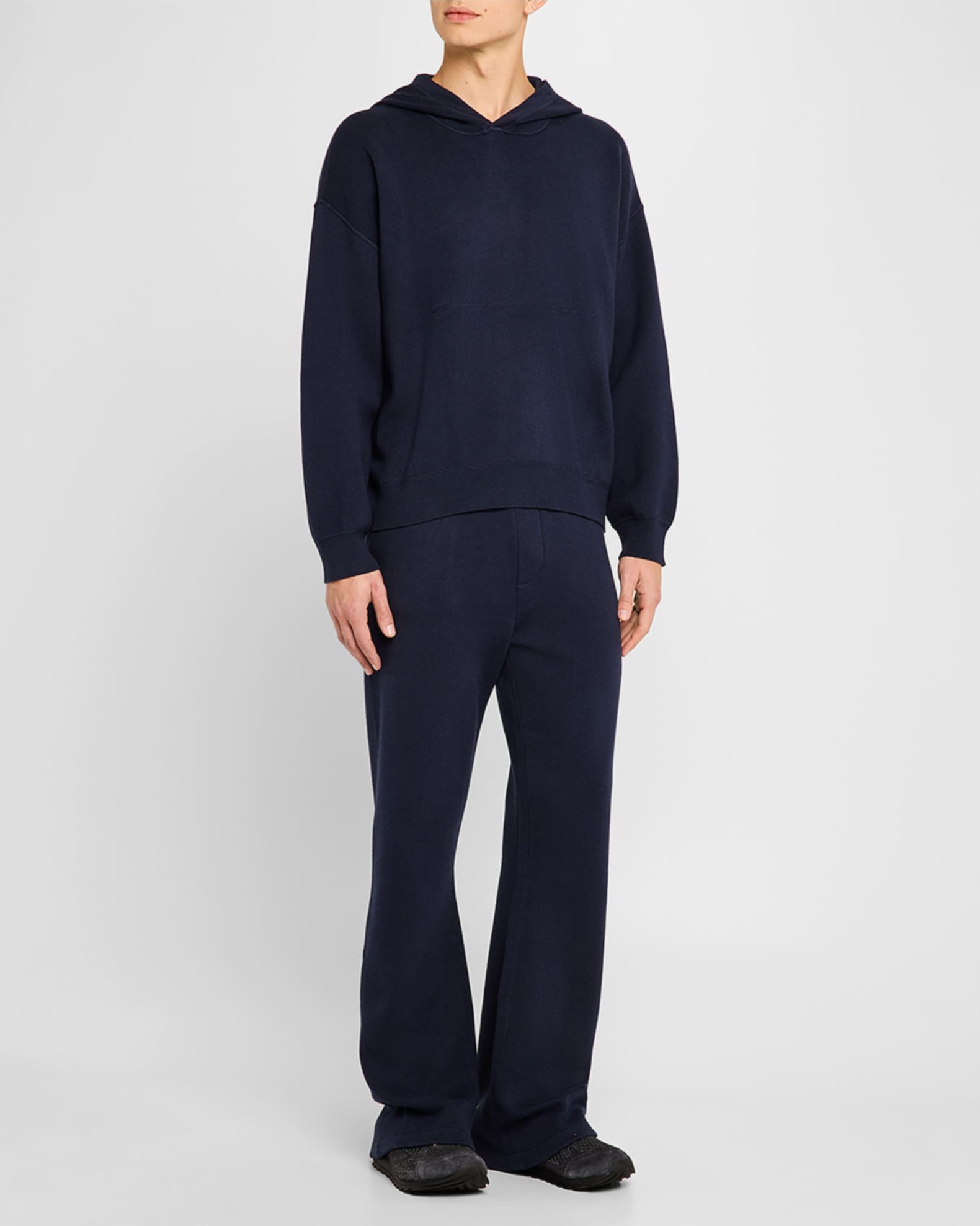 Hudson Men's Double-Knit Kick Flare Pants | Neiman Marcus