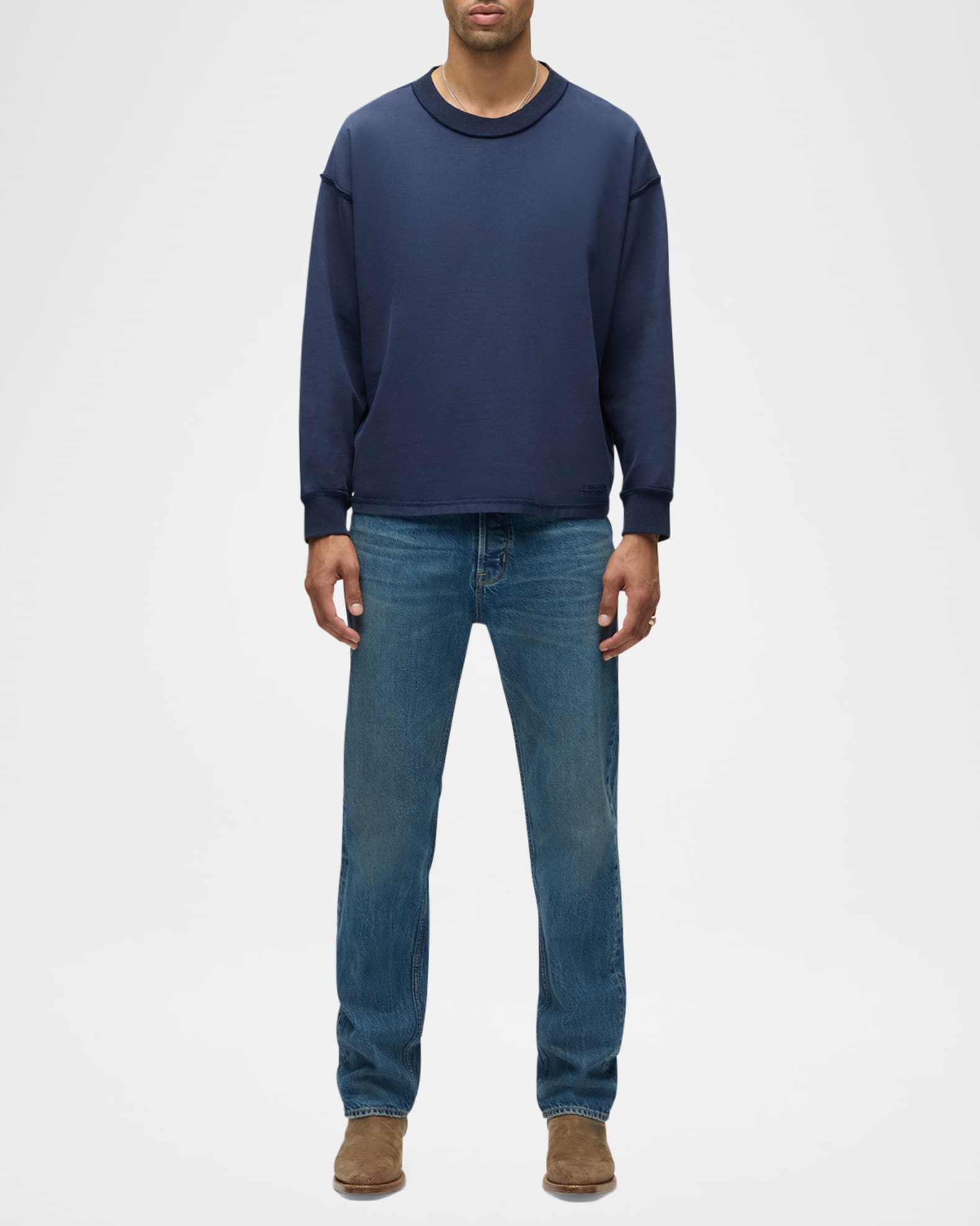 Men's Wes Straight-Leg Jeans - Thumbnail 2