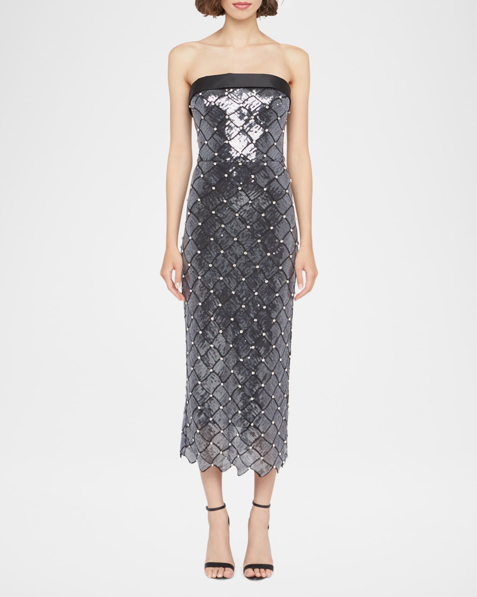 Neiman marcus sequin dresses clearance