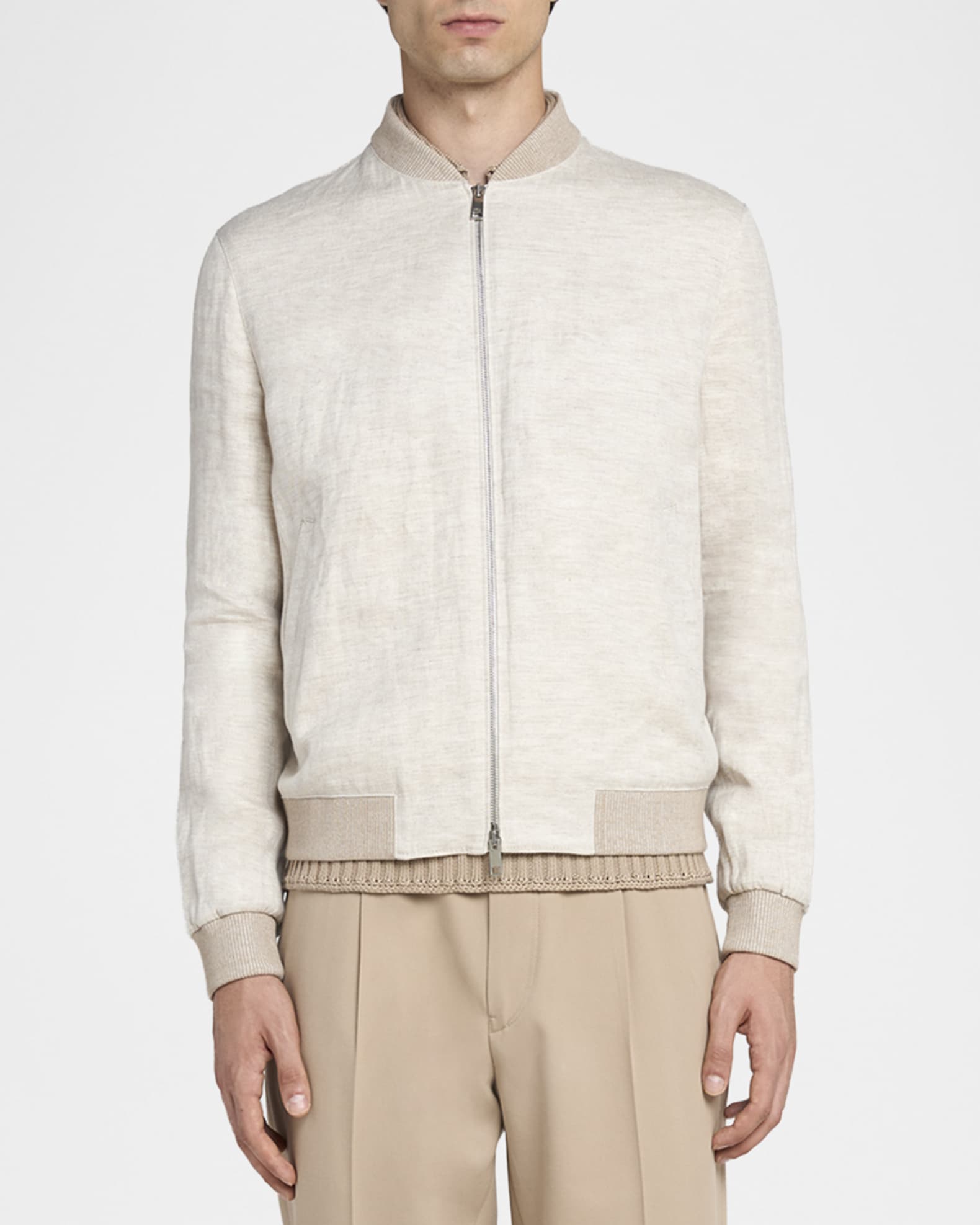Men's Oasi Lino Bomber Jacket 1