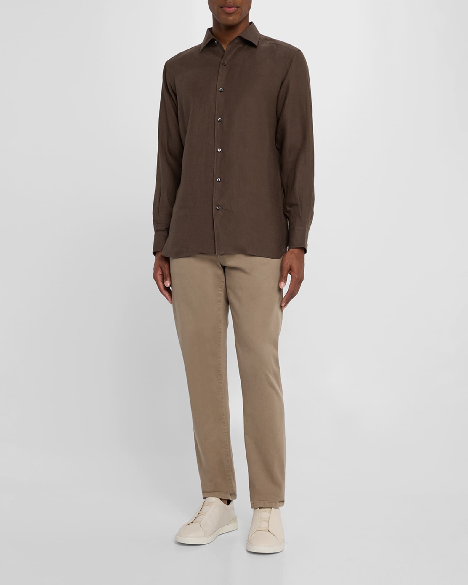 Men's Oasi Lino Sport Shirt 1
