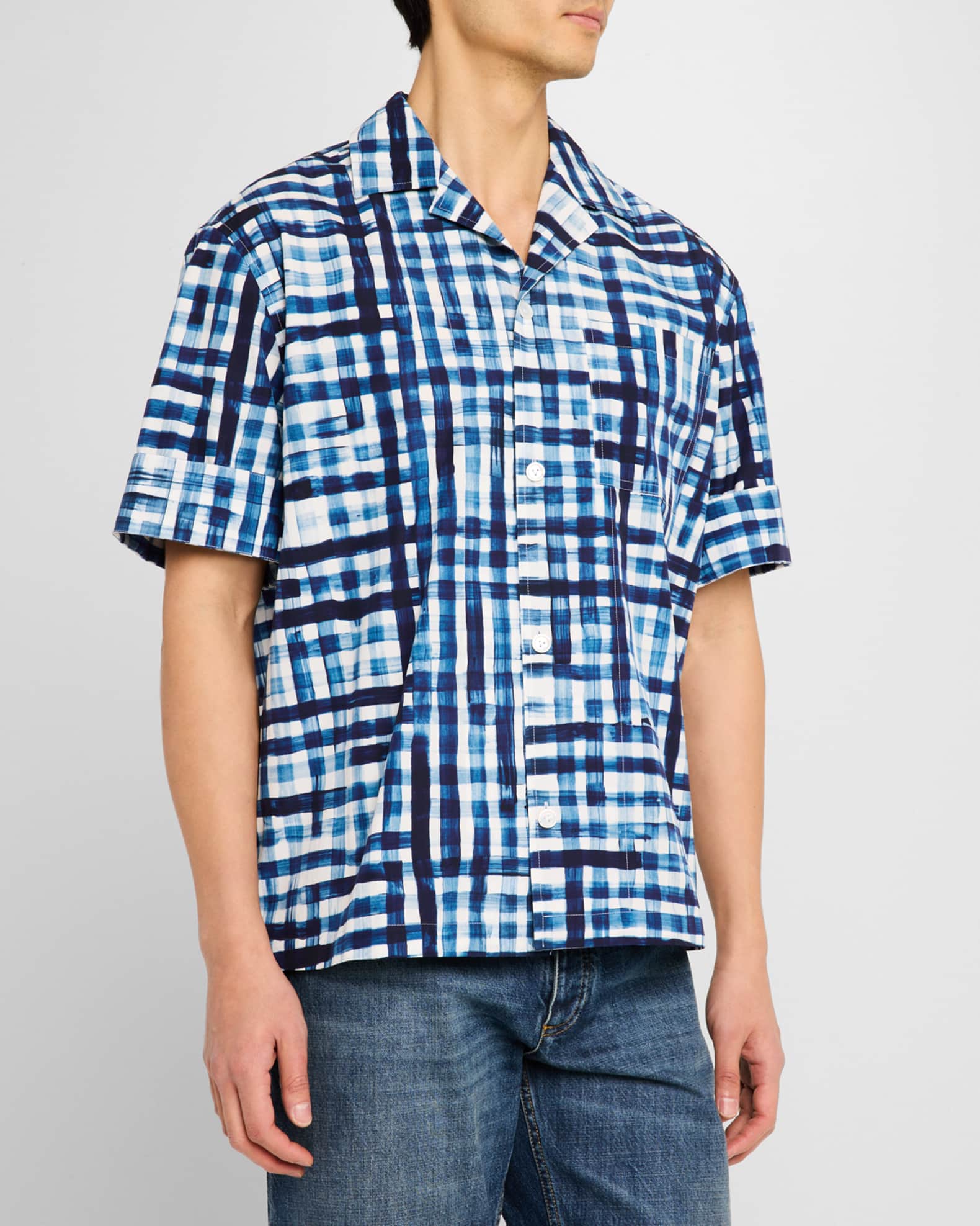 Gingham Camp Shirt
